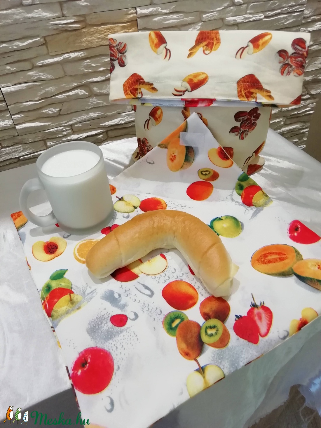 Uzsonnás szett - otthon & életmód - konyhafelszerelés, tálalás - konyhai textil - szalvéta - Meska.hu Uzsonnás szett - otthon & életmód - konyhafelszerelés, tálalás - konyhai textil - szalvéta - Meska.hu