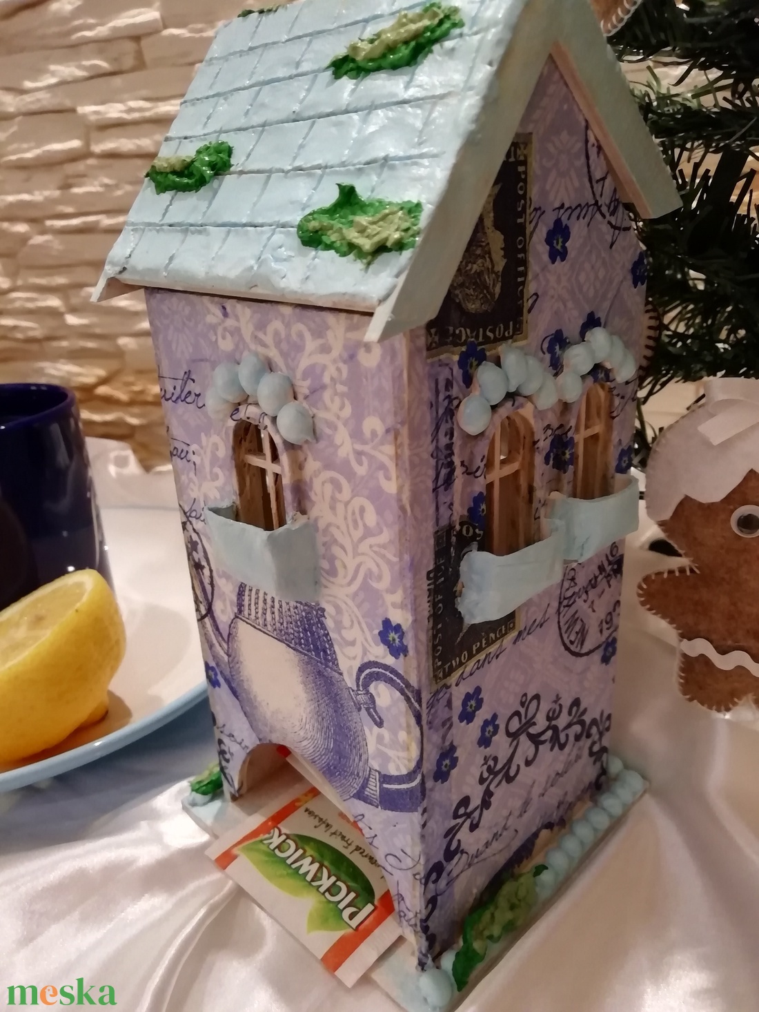Teaházikó - otthon & életmód - dekoráció - dísztárgy - Meska.hu Teaházikó - otthon & életmód - dekoráció - dísztárgy - Meska.hu