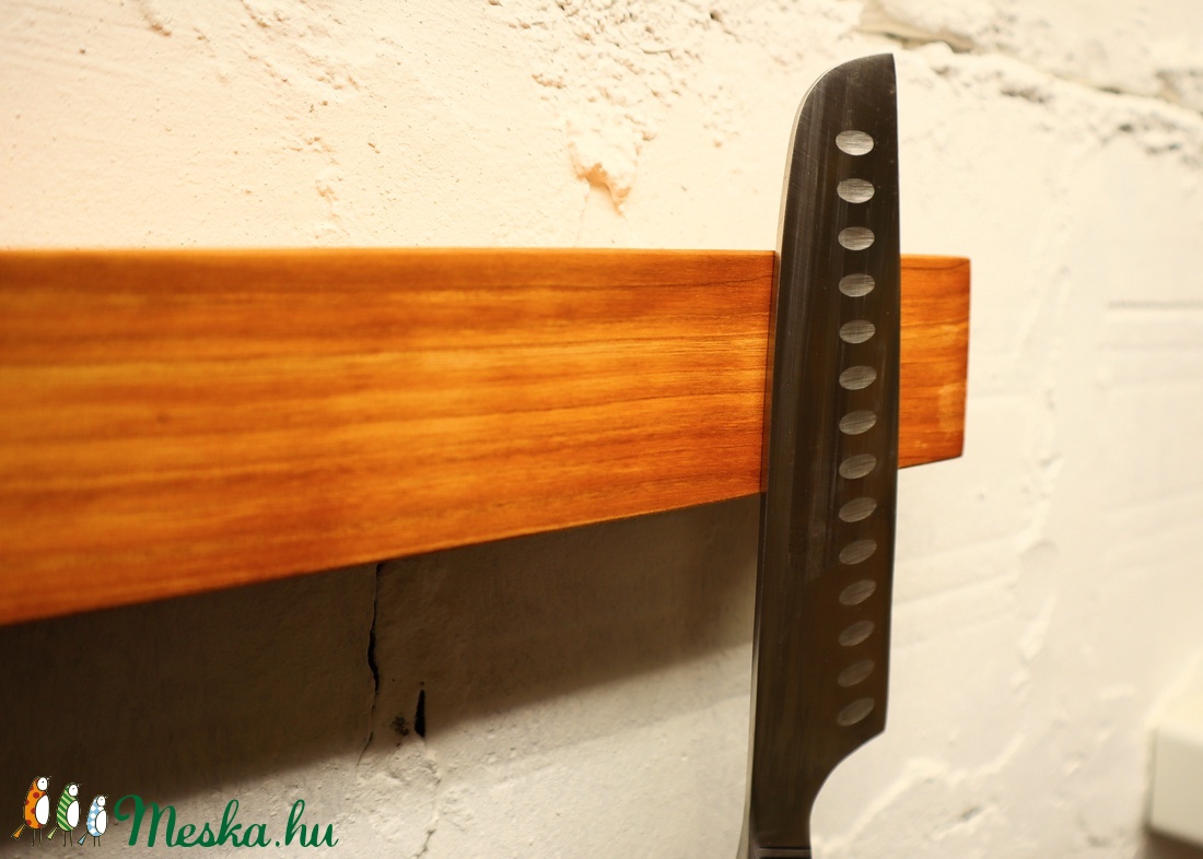 Rejtett mágneses fali késtartó - otthon & életmód - konyhafelszerelés, tálalás - Meska.hu