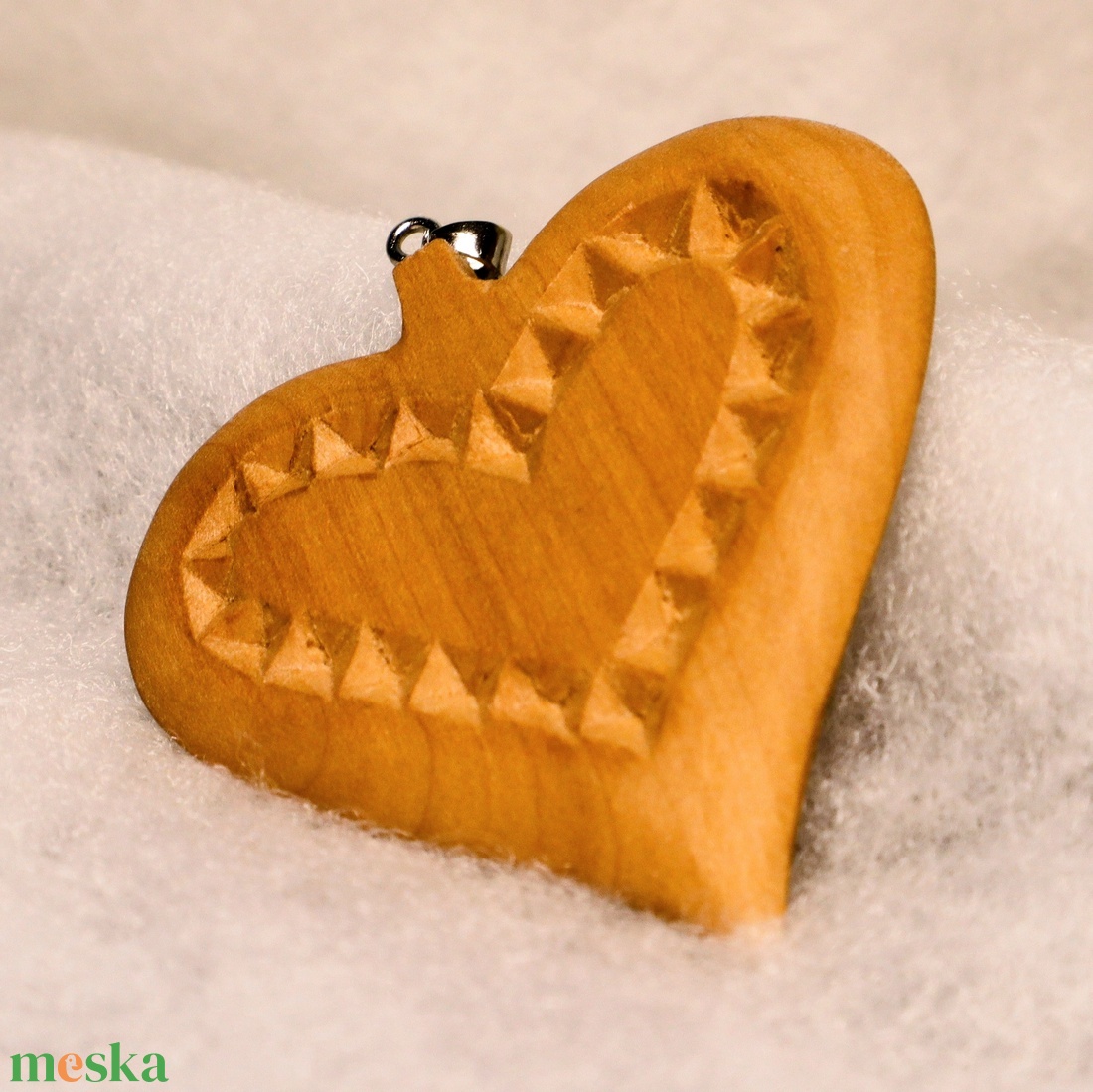 Szív medál - ékszer - nyaklánc - medál - Meska.hu