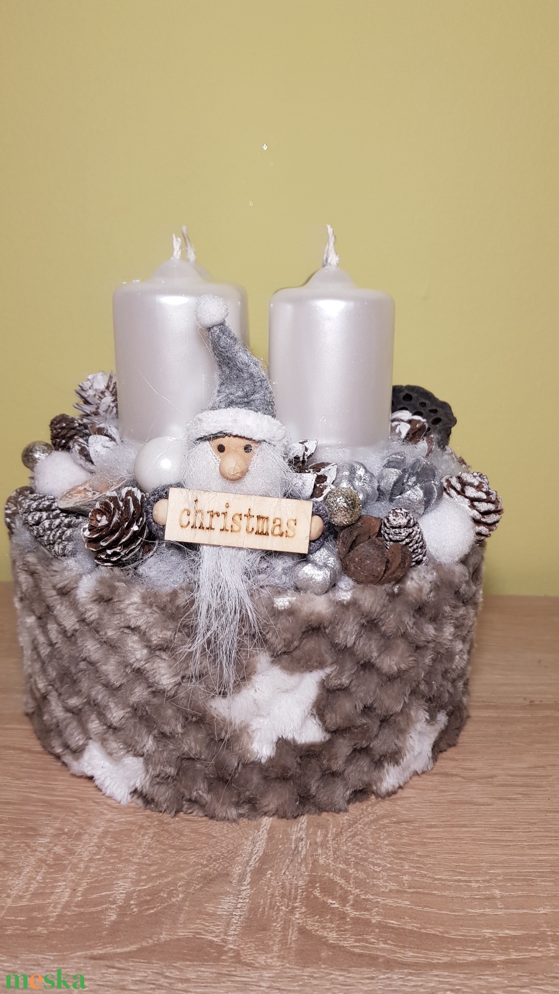 Adventi asztaldísz - karácsony - karácsonyi lakásdekoráció - ünnepi asztaldekoráció - Meska.hu Adventi asztaldísz - karácsony - karácsonyi lakásdekoráció - ünnepi asztaldekoráció - Meska.hu