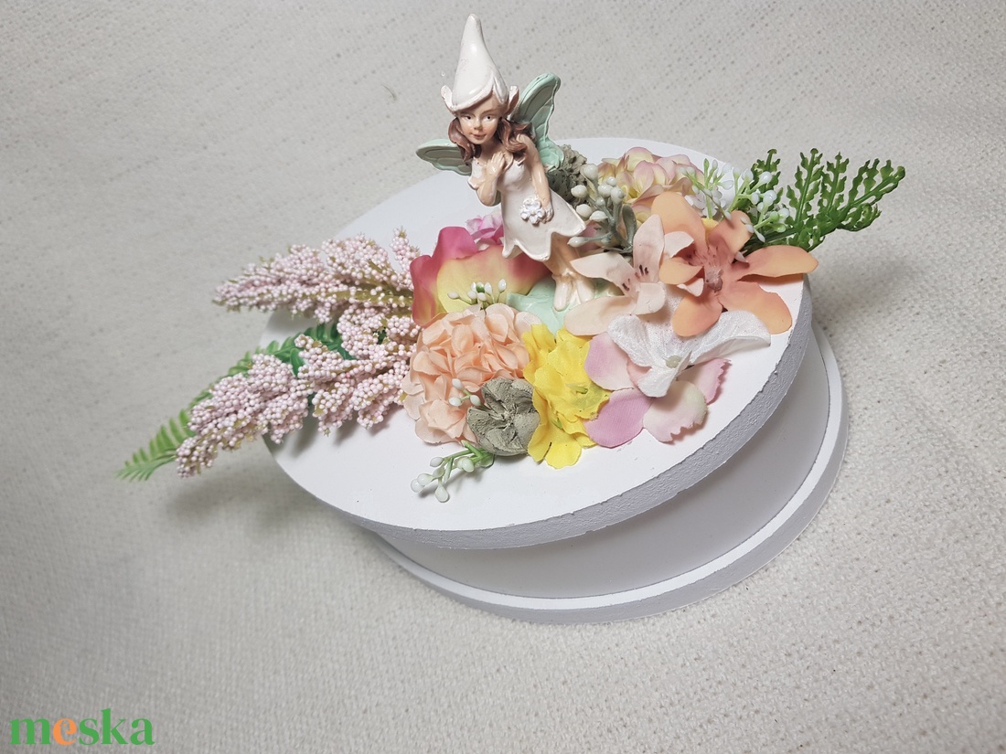 Tündéres asztaldísz - otthon & életmód - virágdekoráció - virágdíszek - asztali virágdísz - Meska.hu