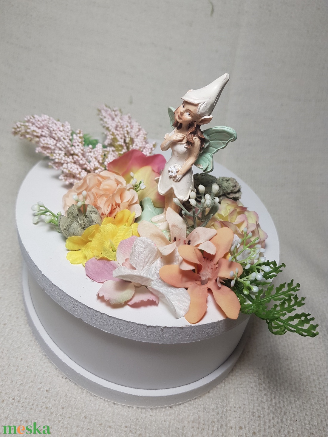 Tündéres asztaldísz - otthon & életmód - virágdekoráció - virágdíszek - asztali virágdísz - Meska.hu