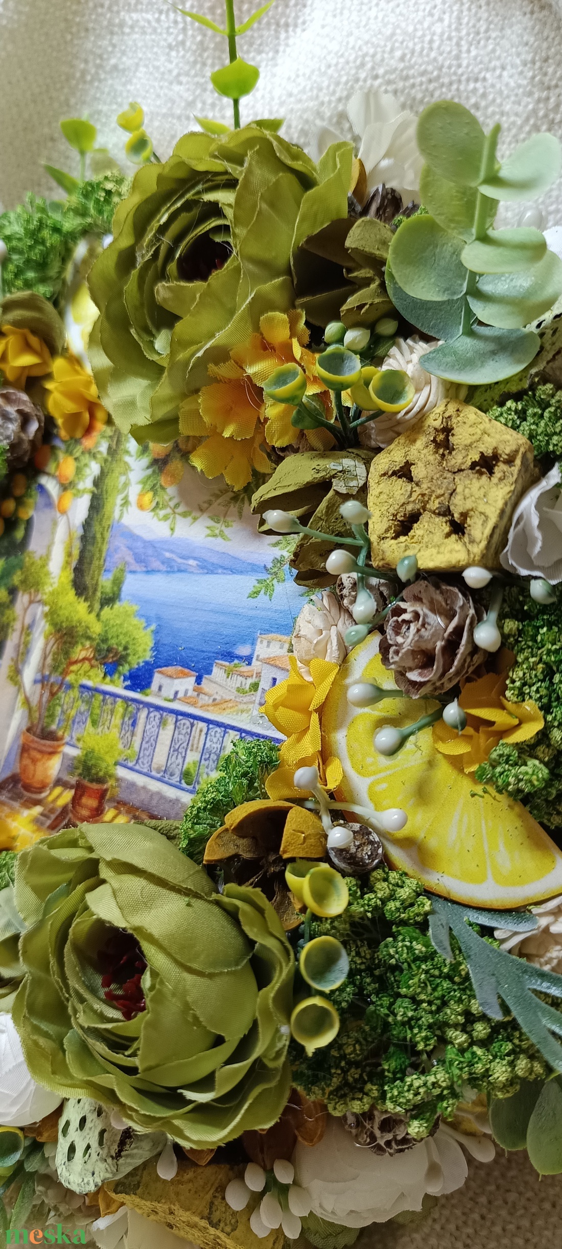 Nyári kopogtató - Capri - otthon & életmód - dekoráció - ajtó- és ablak dekoráció - ajtódísz & kopogtató - Meska.hu Nyári kopogtató - Capri - otthon & életmód - dekoráció - ajtó- és ablak dekoráció - ajtódísz & kopogtató - Meska.hu