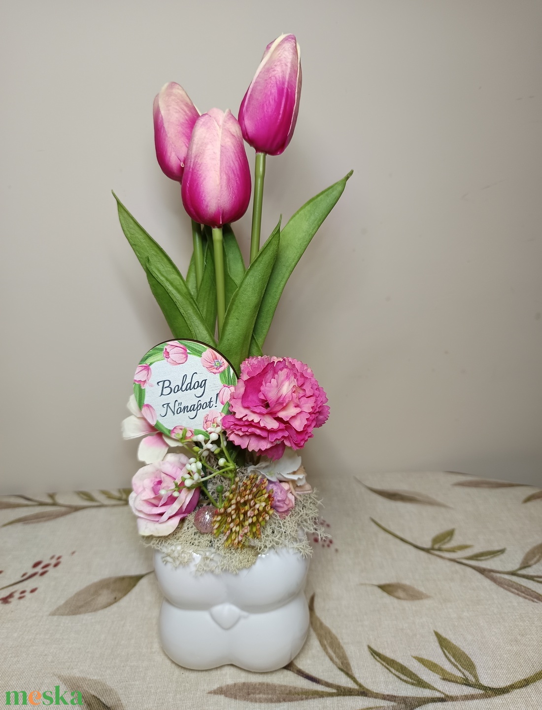 Nőnapi ajándék - otthon & életmód - dekoráció - asztal és polc dekoráció - asztaldísz - Meska.hu