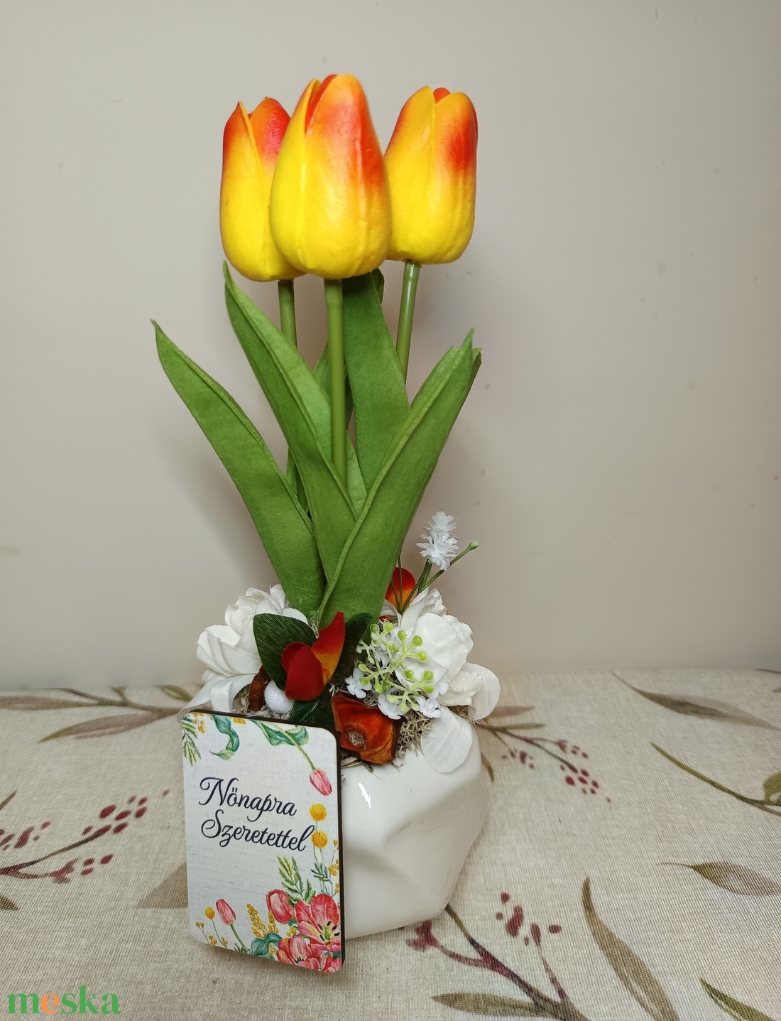 Nőnapi ajándék - otthon & életmód - dekoráció - asztal és polc dekoráció - asztaldísz - Meska.hu