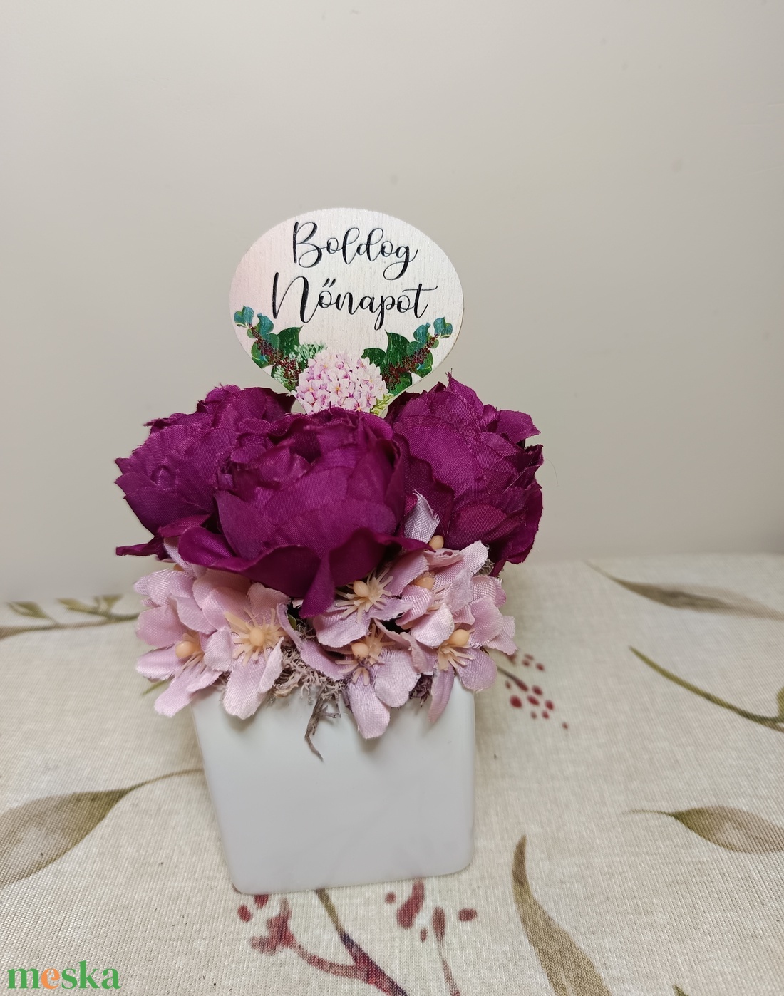 Nőnapi ajándék - otthon & életmód - dekoráció - asztal és polc dekoráció - asztaldísz - Meska.hu