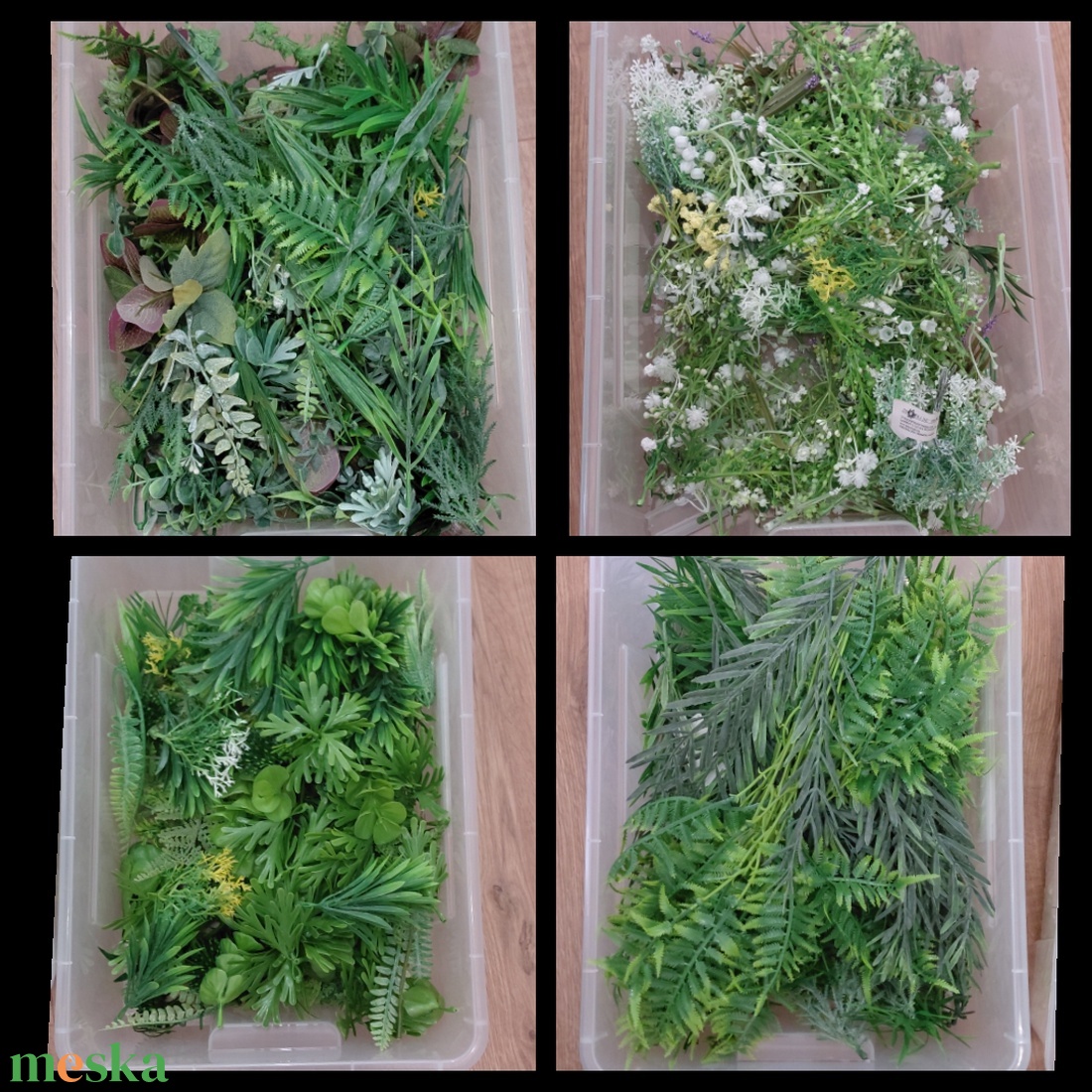 Művirág alapanyag csomag - 4 színben - kellékek & szerszámok - vegyes alapanyag - egyéb alapanyag - Meska.hu