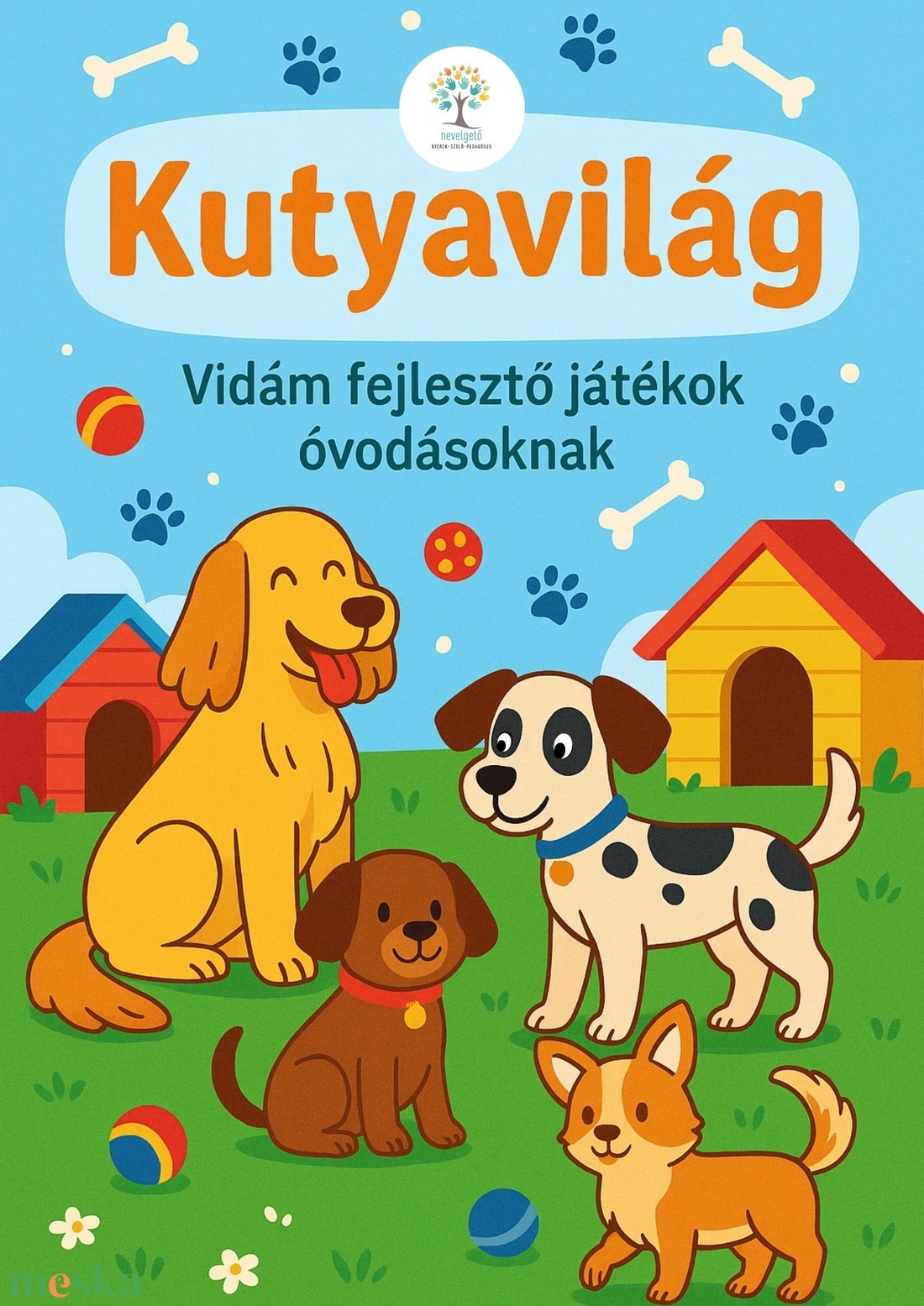Kutyavilág - játék & sport - készségfejlesztő és logikai játék - logikai játékok - Meska.hu