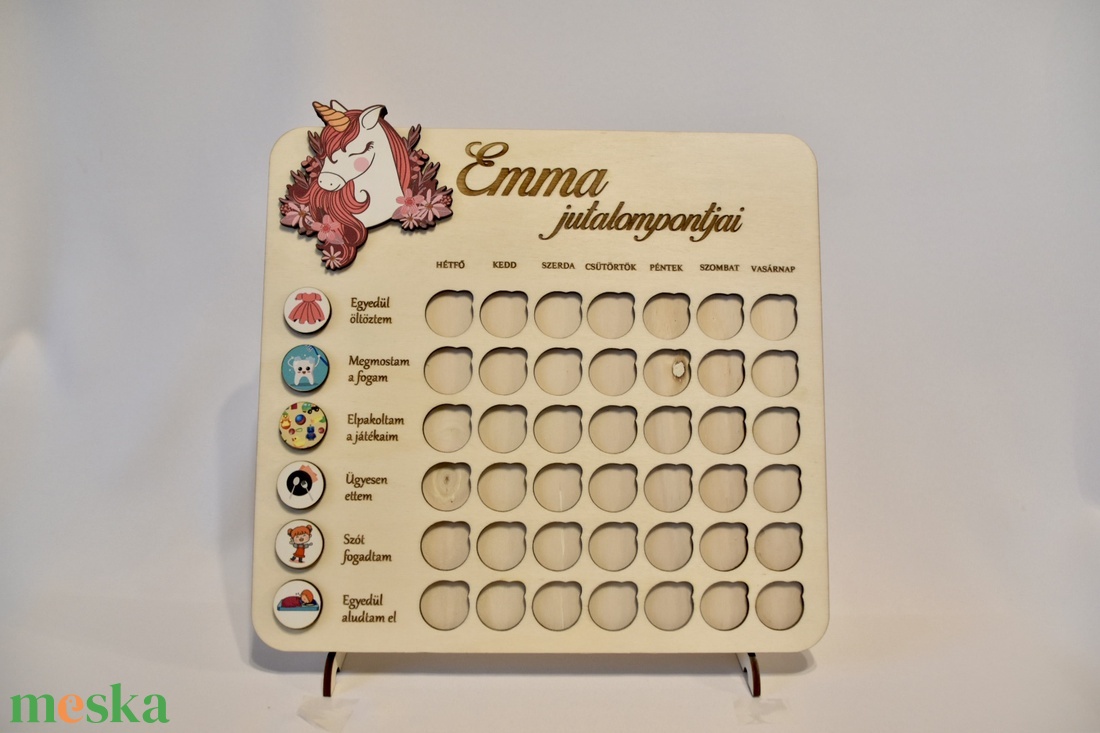 Jutalompont gyűjtő - otthon & életmód - babaszoba, gyerekszoba - gyerek névtábla - Meska.hu Jutalompont gyűjtő - otthon & életmód - babaszoba, gyerekszoba - gyerek névtábla - Meska.hu