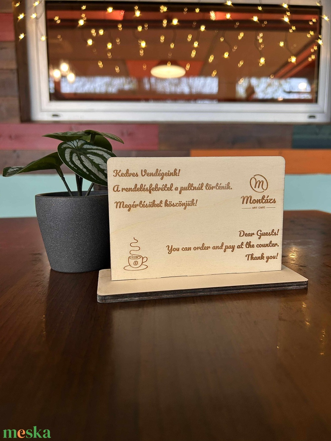 Okos tábla QR-kód és NFC eléréssel (google, facebook, instagram, tik-tok) - otthon & életmód - dekoráció - kép & falikép - táblakép - Meska.hu