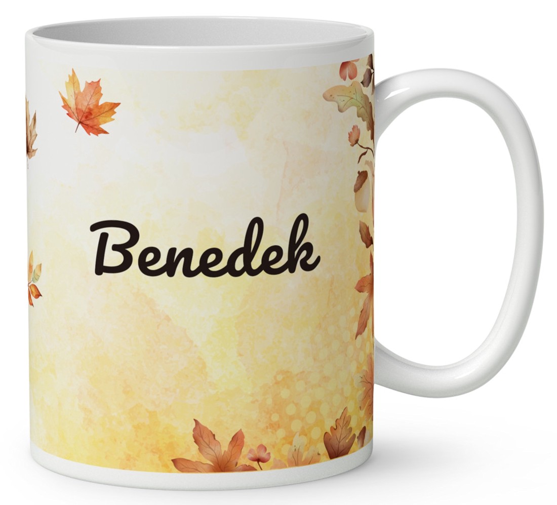 Névvel kérhető - Cuki őszi szemüveges bagoly mintás bögre - otthon & életmód - konyhafelszerelés, tálalás - tálalás - bögre & csésze - Meska.hu