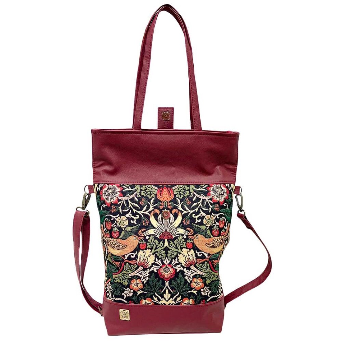 SuziartBag Bordó madaras 3in1 táska - táska & tok - kézitáska & válltáska - válltáska - Meska.hu SuziartBag Bordó madaras 3in1 táska - táska & tok - kézitáska & válltáska - válltáska - Meska.hu