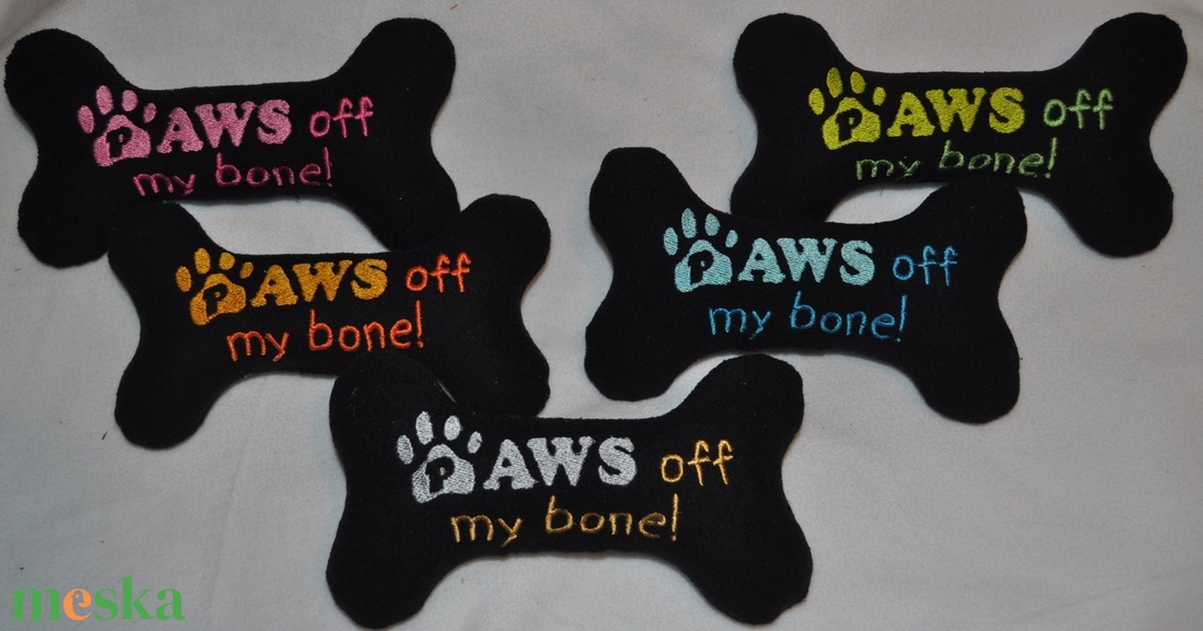 Plüsscsont kutyáknak,kedvenceknek,de gyerekeknek is játéknak! - otthon & életmód - kisállatoknak - kutyáknak - jutalomfalat tartó - Meska.hu