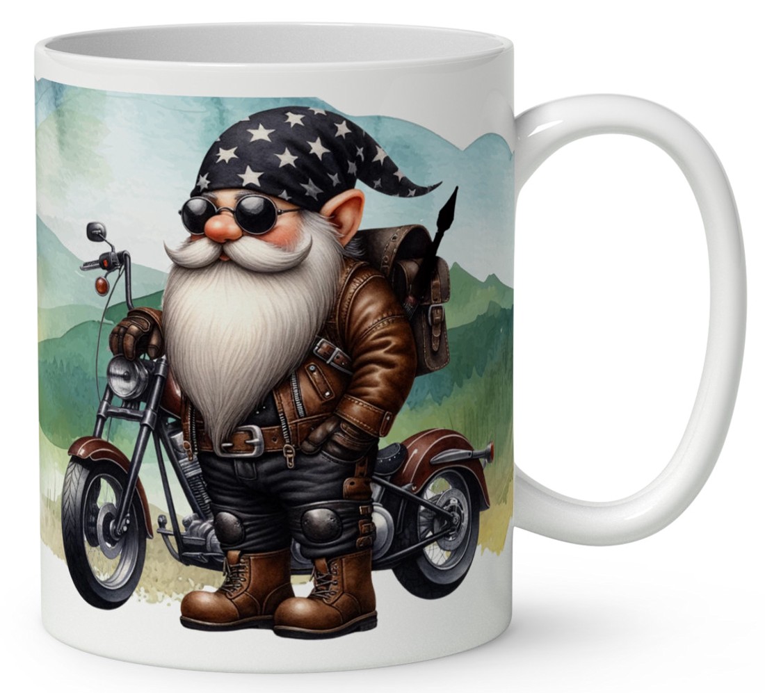 Névvel kérhető - Széles utat - Motoros manó mintás bögre - otthon & életmód - konyhafelszerelés, tálalás - tálalás - bögre & csésze - Meska.hu