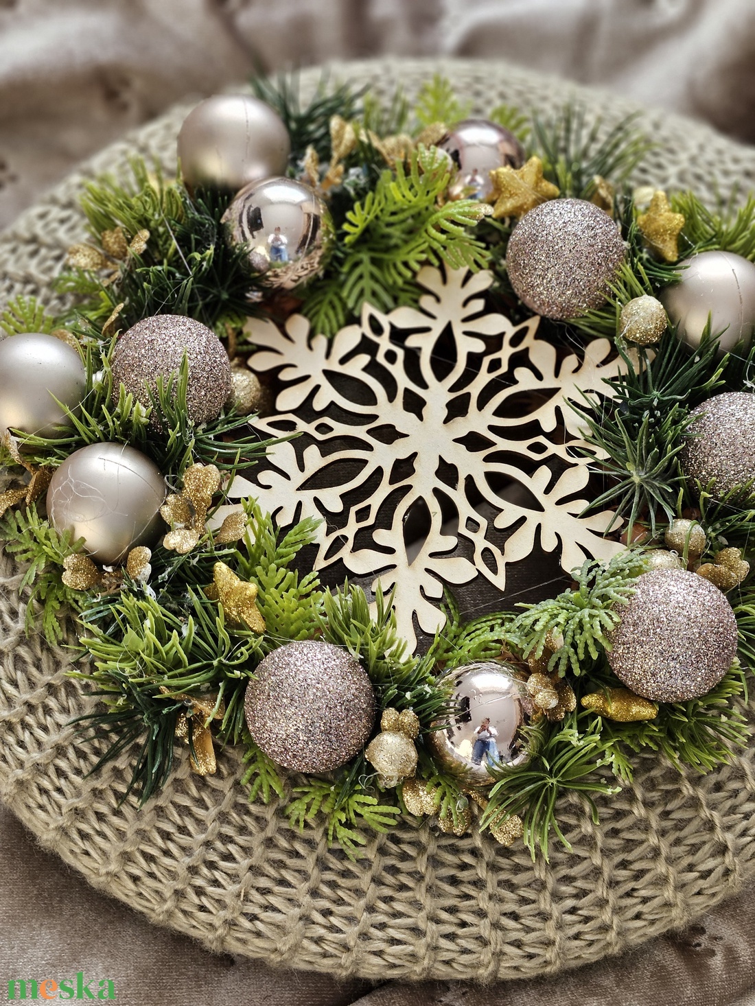 Karácsonyi Kopogtató, ajtódísz - karácsony - adventi díszek - adventi ajtódísz - Meska.hu Karácsonyi Kopogtató, ajtódísz - karácsony - adventi díszek - adventi ajtódísz - Meska.hu