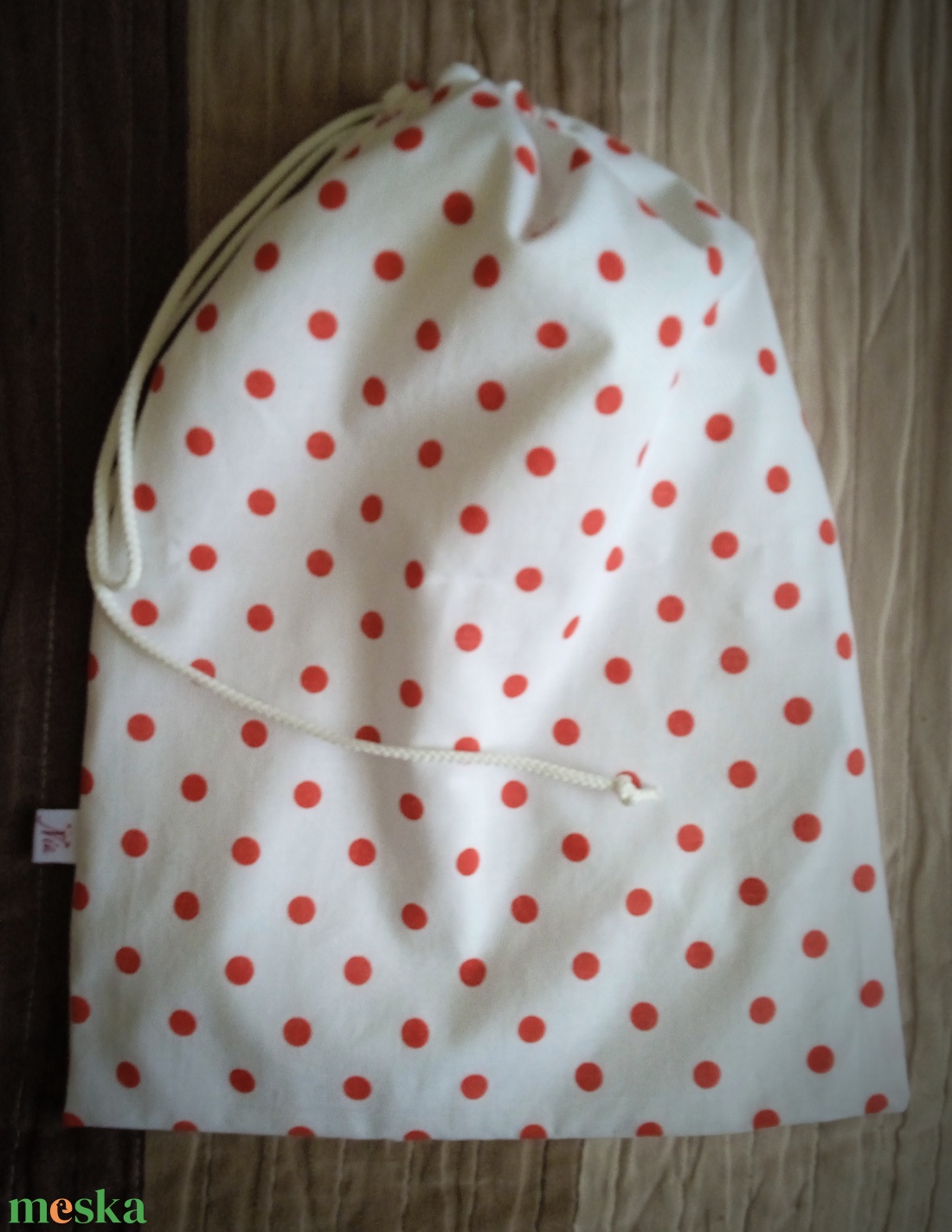 Kenyeres zsák- Pékáru zsák - otthon & életmód - konyhafelszerelés, tálalás - konyhai tárolás - kenyértartó - Meska.hu