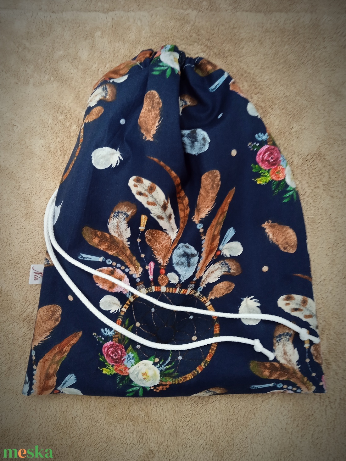 Kenyeres zsák- Pékáru zsák - otthon & életmód - konyhafelszerelés, tálalás - konyhai tárolás - kenyértartó - Meska.hu