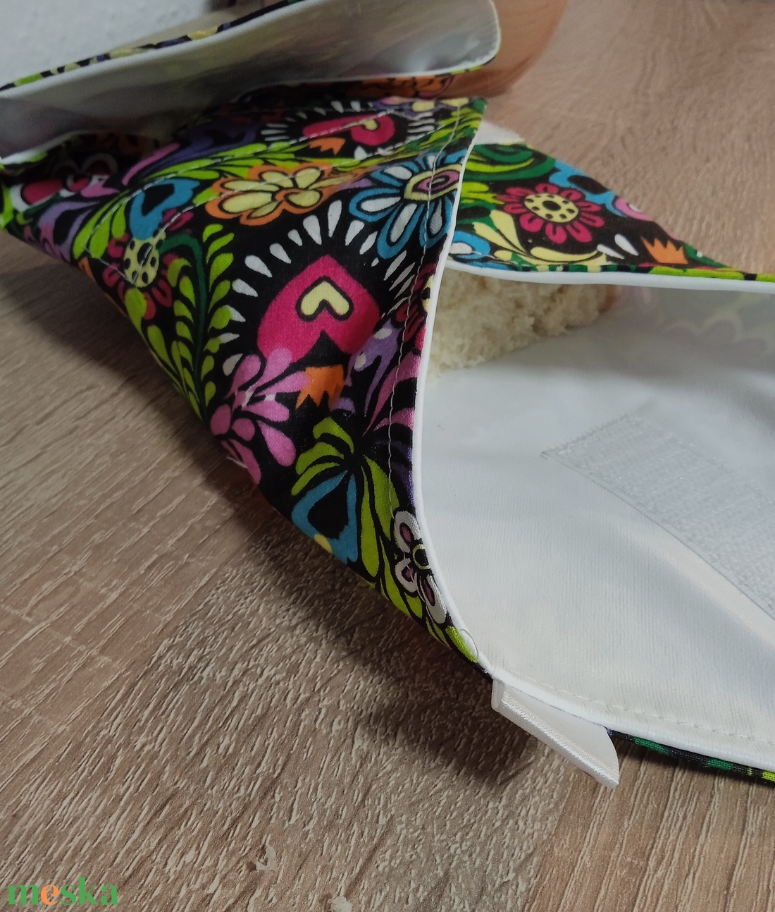 Újra felhasználható szalvéta - táska & tok - uzsonna- & ebéd tartó - szendvics csomagoló - Meska.hu