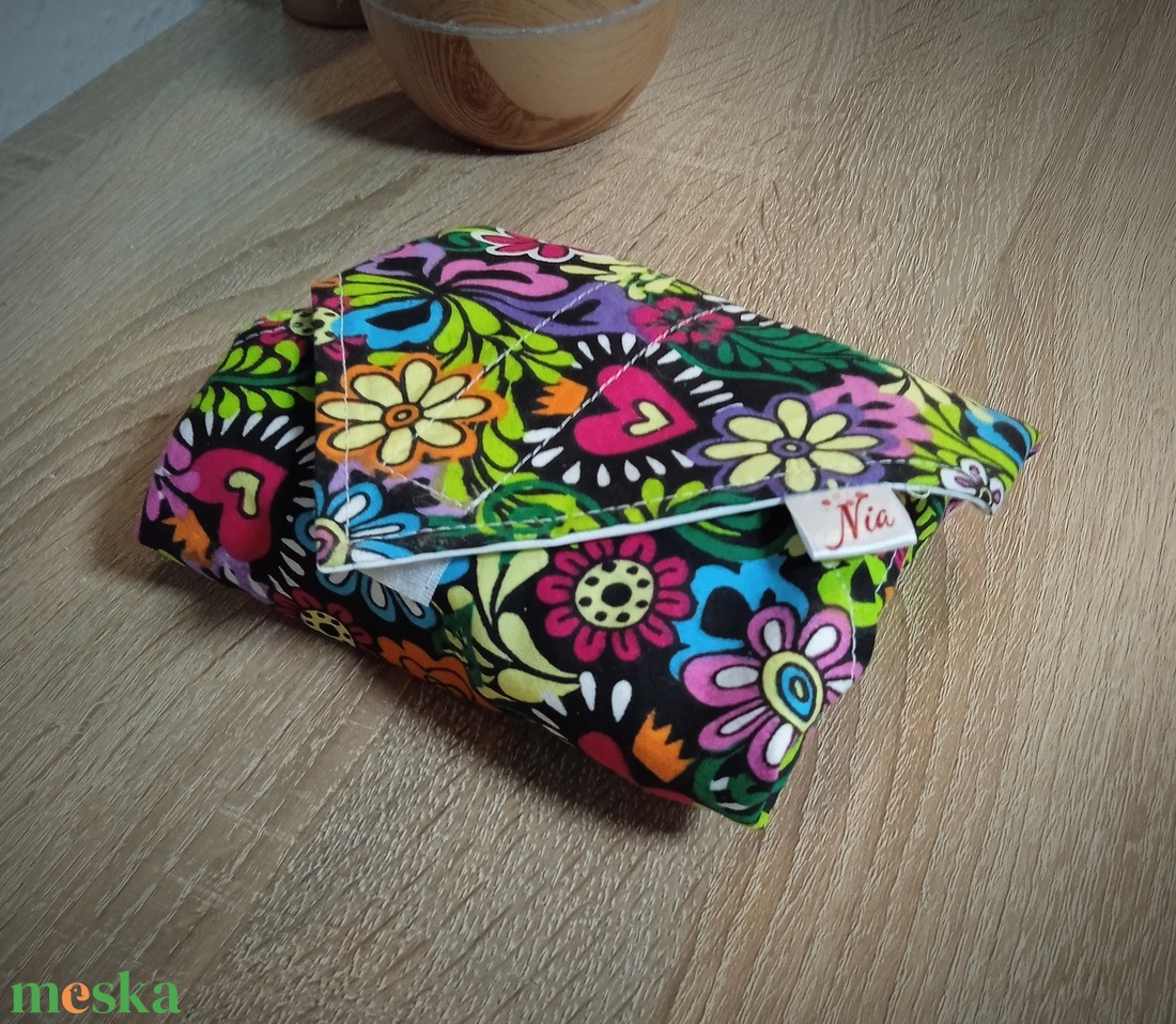 Újra felhasználható szalvéta - táska & tok - uzsonna- & ebéd tartó - szendvics csomagoló - Meska.hu