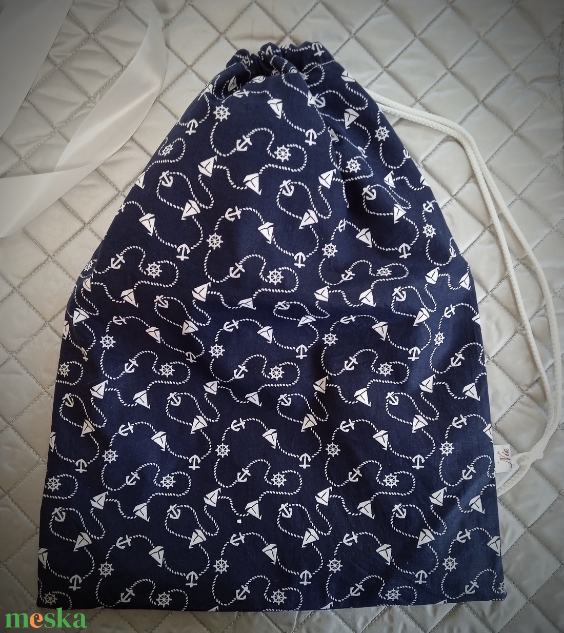 Kenyeres zsák- Pékáru zsák - otthon & életmód - konyhafelszerelés, tálalás - konyhai tárolás - kenyértartó - Meska.hu