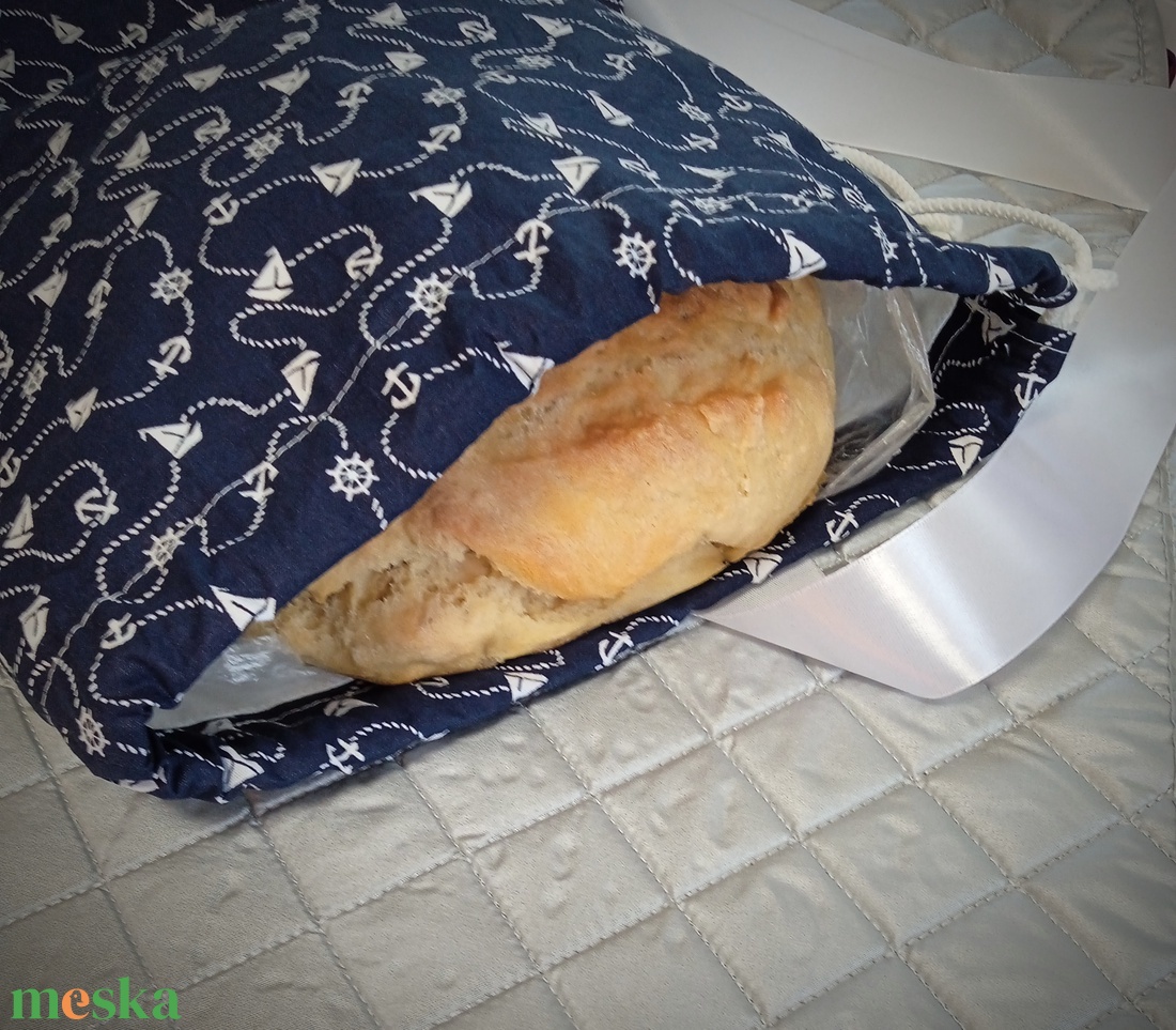Kenyeres zsák- Pékáru zsák - otthon & életmód - konyhafelszerelés, tálalás - konyhai tárolás - kenyértartó - Meska.hu