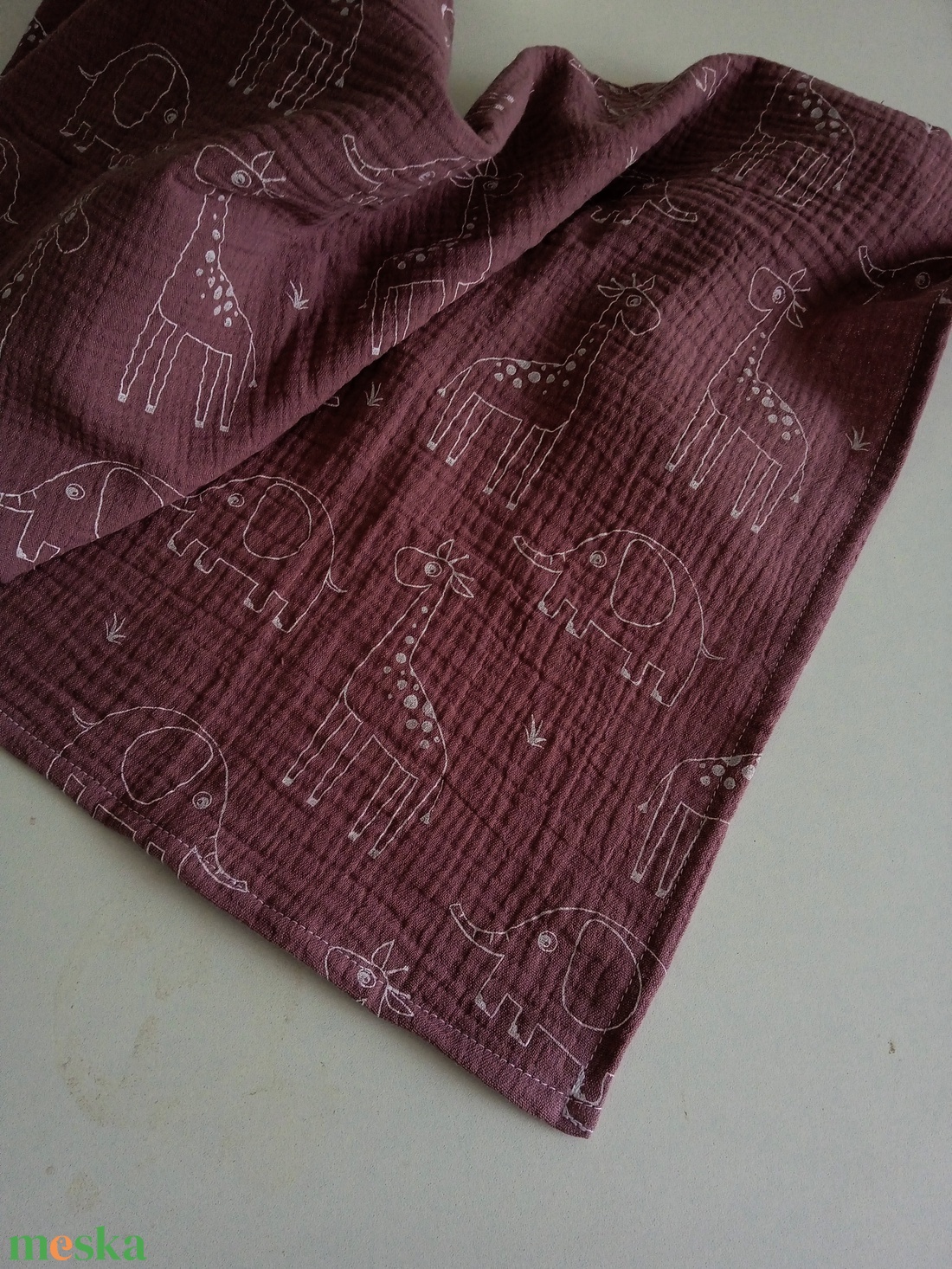 Muszlin textil pelenka  - szépségápolás - Meska.hu