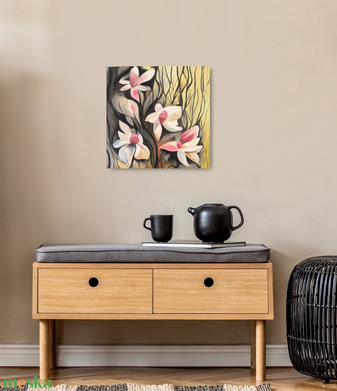 Tavaszi Ébredés � Egyedi kézzel festett olajfestmény  - művészet - festmény - olajfestmény - Meska.hu