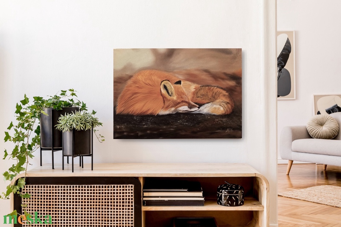 Csendes Pihenő � Eredeti, kézzel festett alkotás - művészet - festmény - olajfestmény - Meska.hu