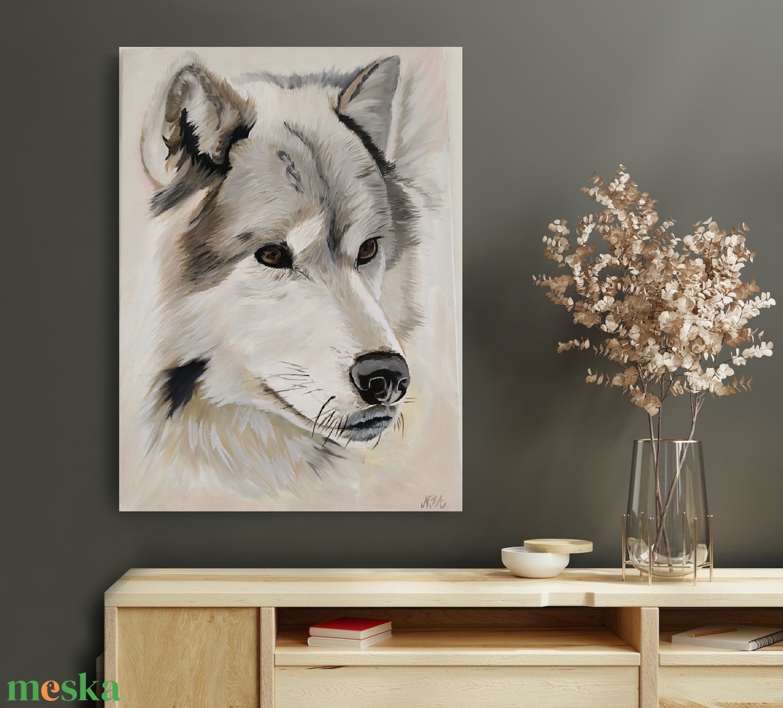 Falka Szelleme � Eredeti, kézzel festett olajfestmény - művészet - festmény - olajfestmény - Meska.hu