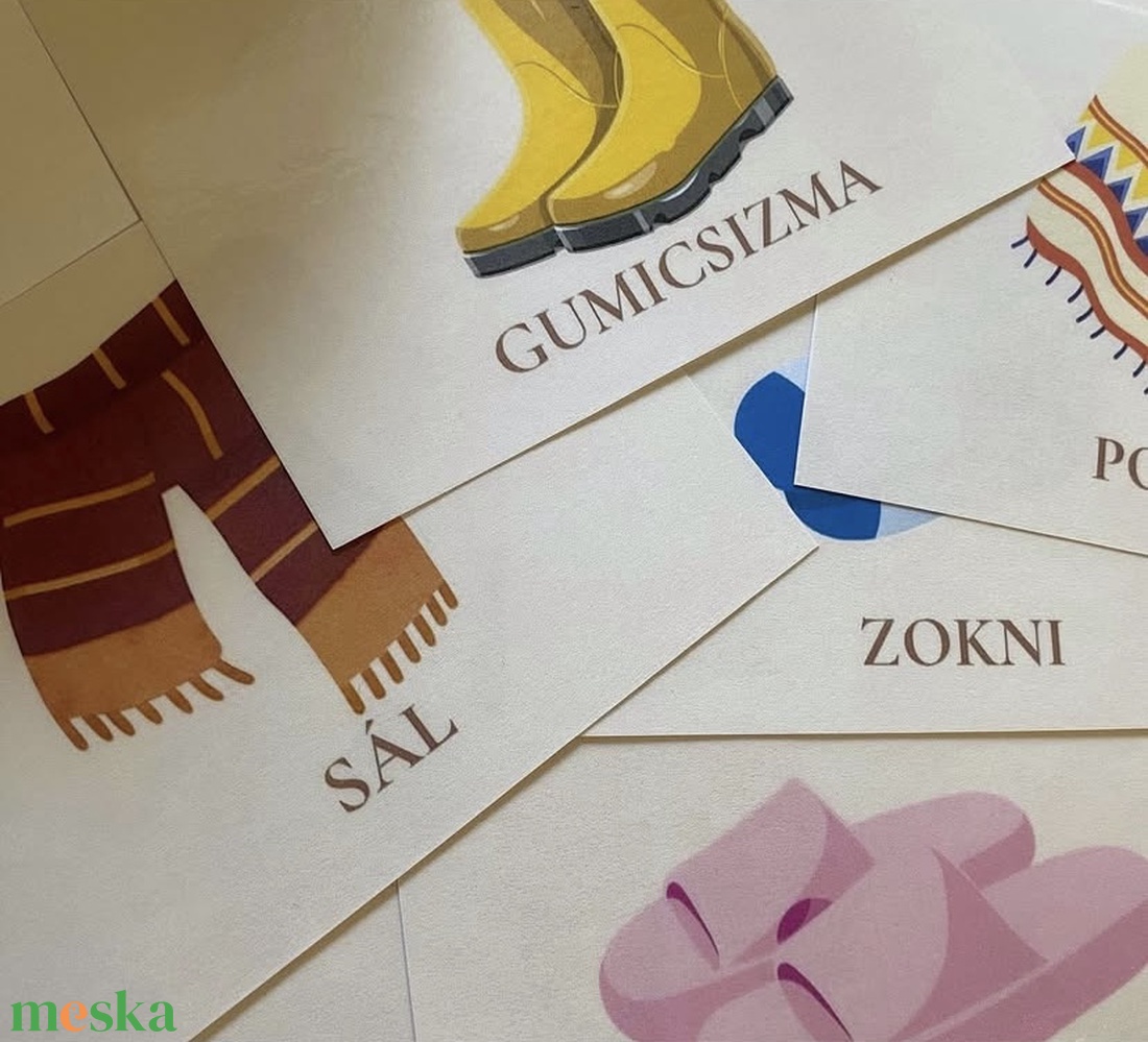 Ruhadarabok tanulókártya csomag - játék & sport - táblajáték és kártyajáték - kártya - Meska.hu Ruhadarabok tanulókártya csomag - játék & sport - táblajáték és kártyajáték - kártya - Meska.hu