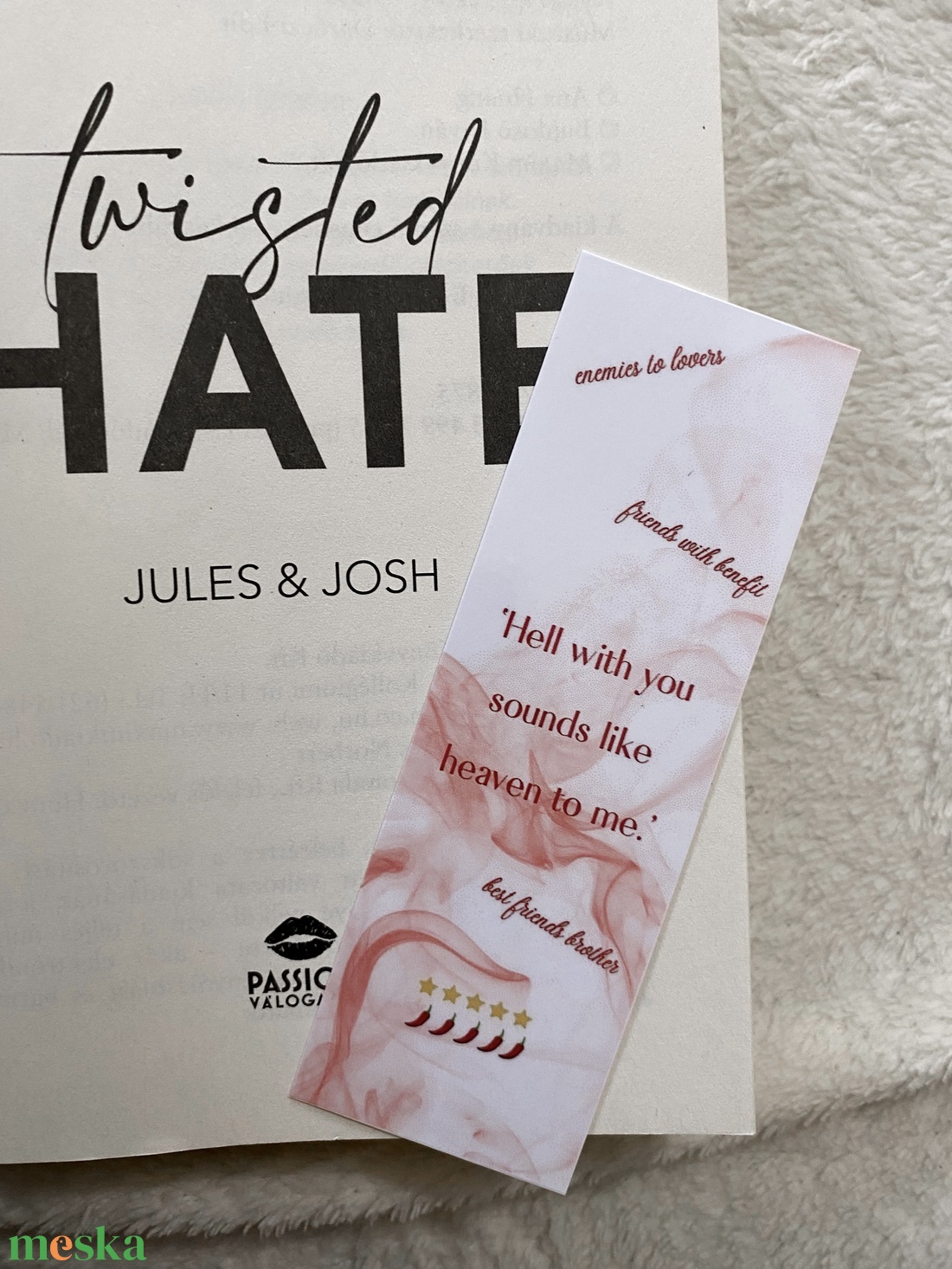 Twisted Hate inspirálta könyvjelző - könyv & zene - könyvjelző - Meska.hu Twisted Hate inspirálta könyvjelző - könyv & zene - könyvjelző - Meska.hu