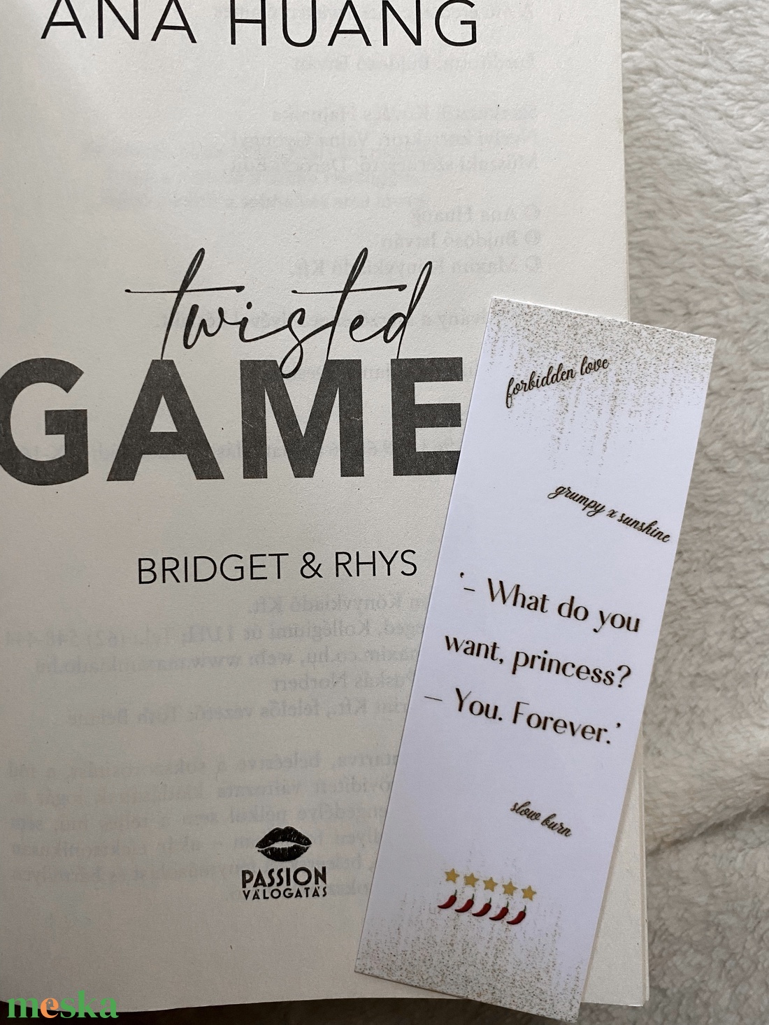 Twisted Games inspirálta könyvjelző - könyv & zene - könyvjelző - Meska.hu Twisted Games inspirálta könyvjelző - könyv & zene - könyvjelző - Meska.hu