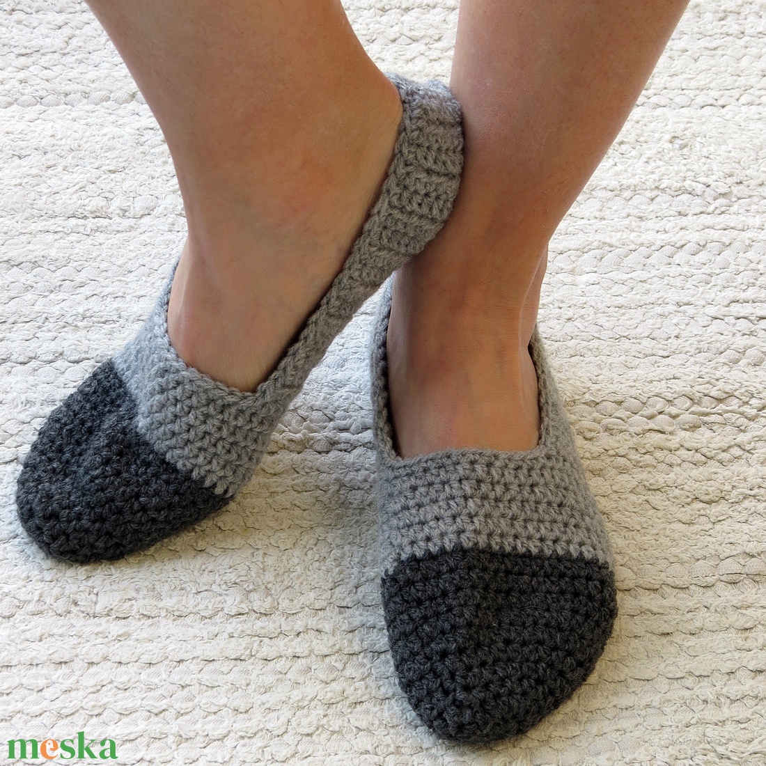 Mamusz (38-39 méret), horgolt mamusz, tutyi, puha mamusz  -  - Meska.hu