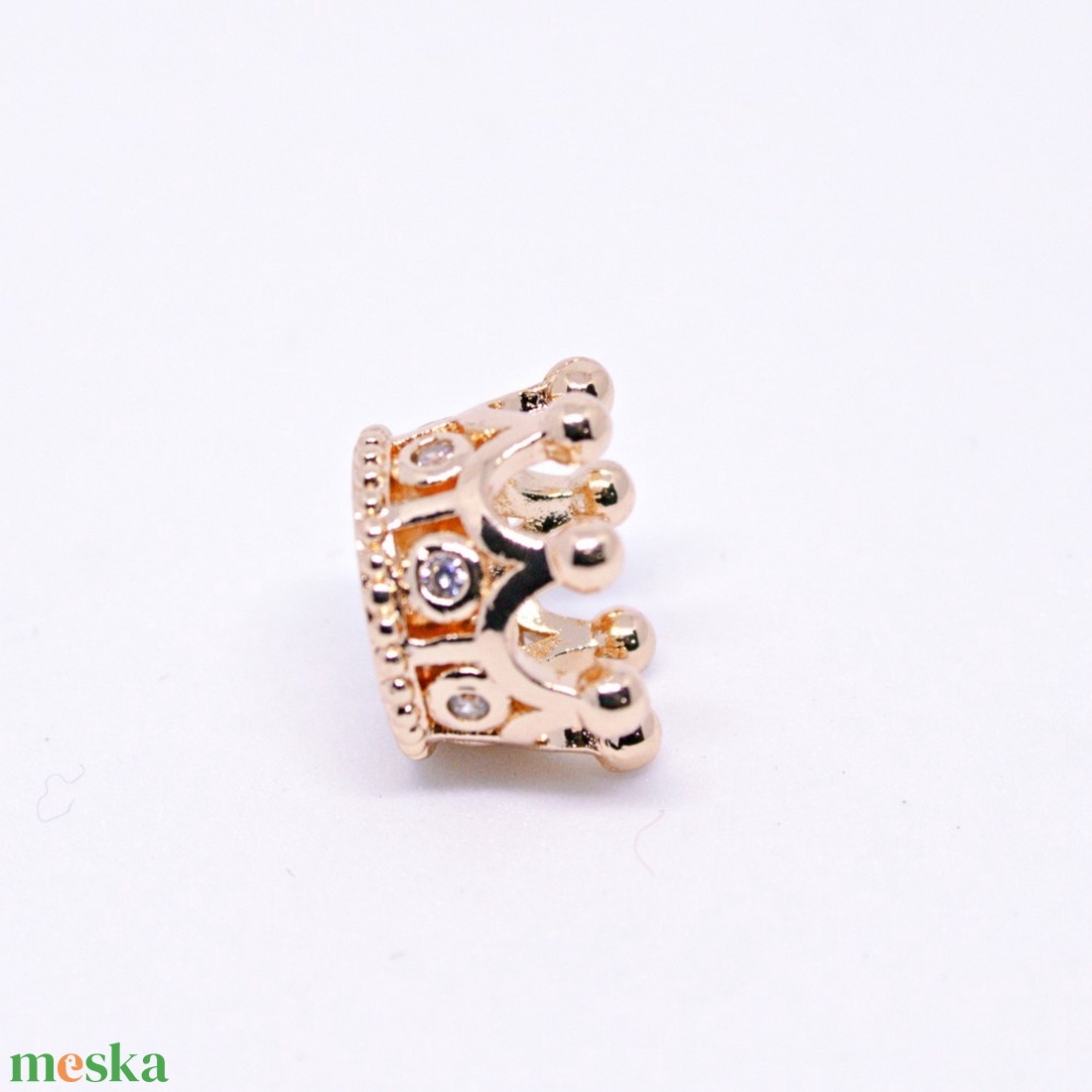 Réz korona köztes réz szín 7x9mm #764 - gyöngy, ékszerkellék - fém köztesek - Meska.hu Réz korona köztes réz szín 7x9mm #764 - gyöngy, ékszerkellék - fém köztesek - Meska.hu