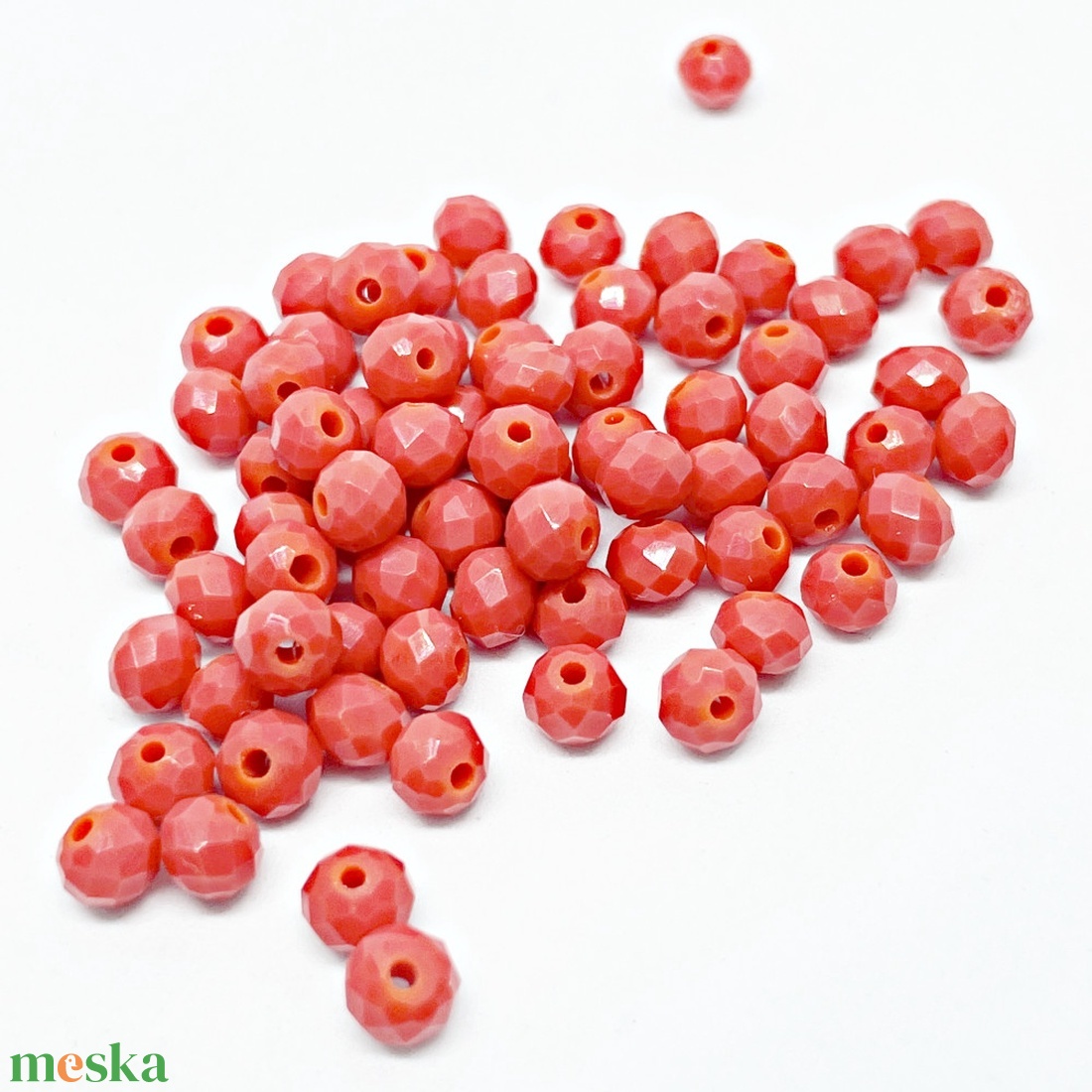 Cseh csiszolt üveggyöngy fánk 4x3,5mm #275 - gyöngy, ékszerkellék - üveggyöngy - Meska.hu Cseh csiszolt üveggyöngy fánk 4x3,5mm #275 - gyöngy, ékszerkellék - üveggyöngy - Meska.hu