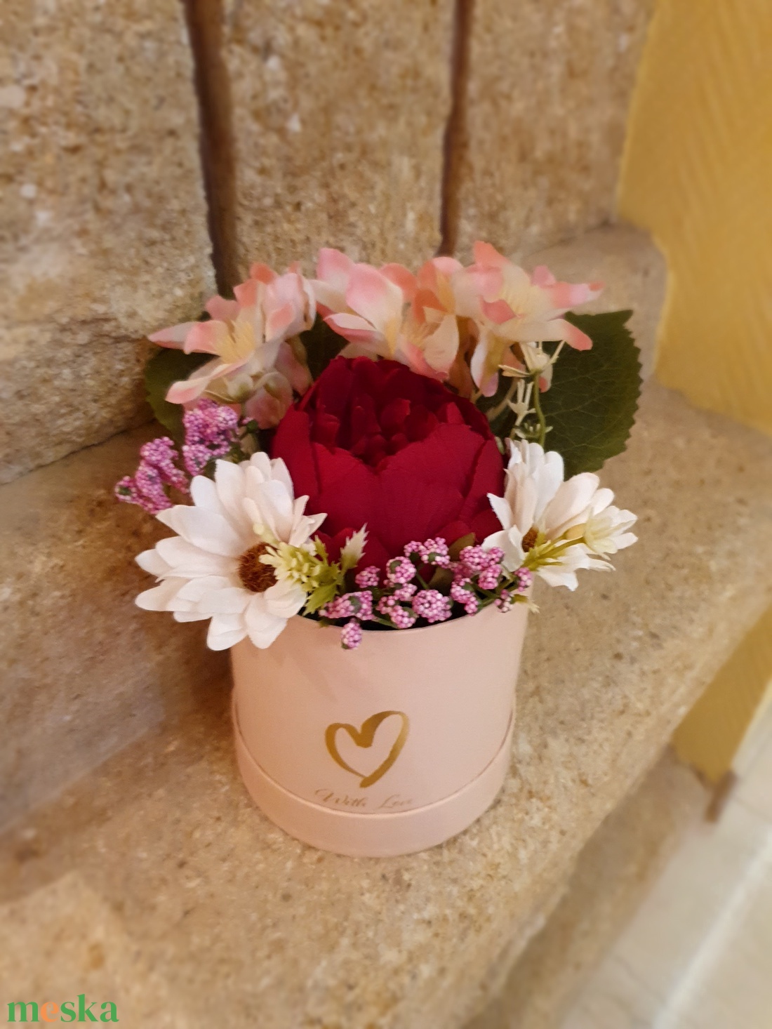 Virágbox - otthon & életmód - virágdekoráció - virágok - virágbox - Meska.hu