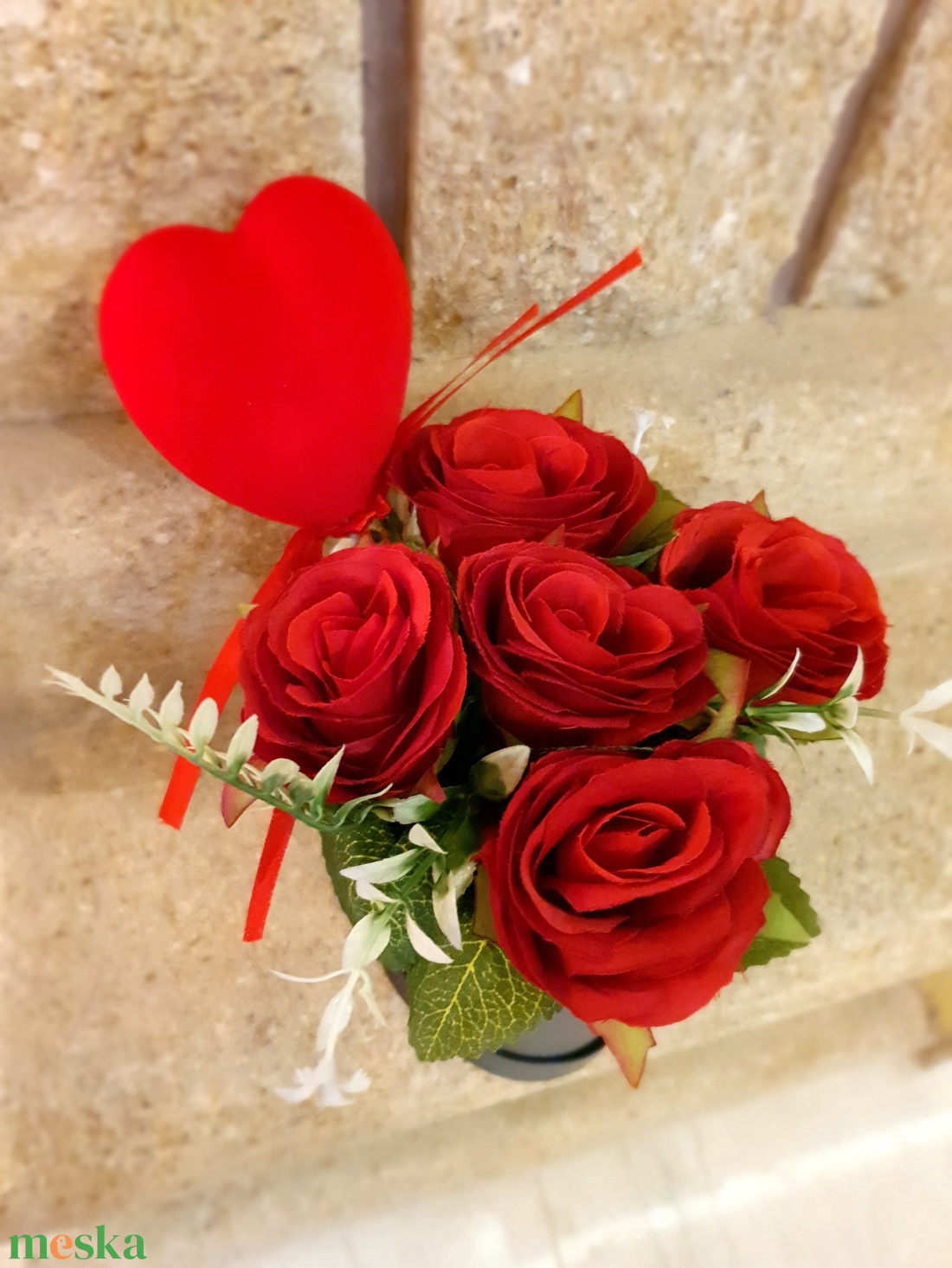 Rózsabox - otthon & életmód - virágdekoráció - virágok - virágbox - Meska.hu