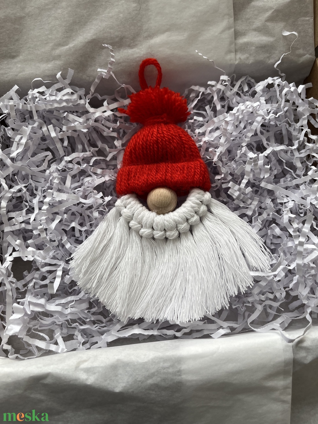 Mikulás manó - otthon & életmód - dekoráció - dísztárgy - Meska.hu