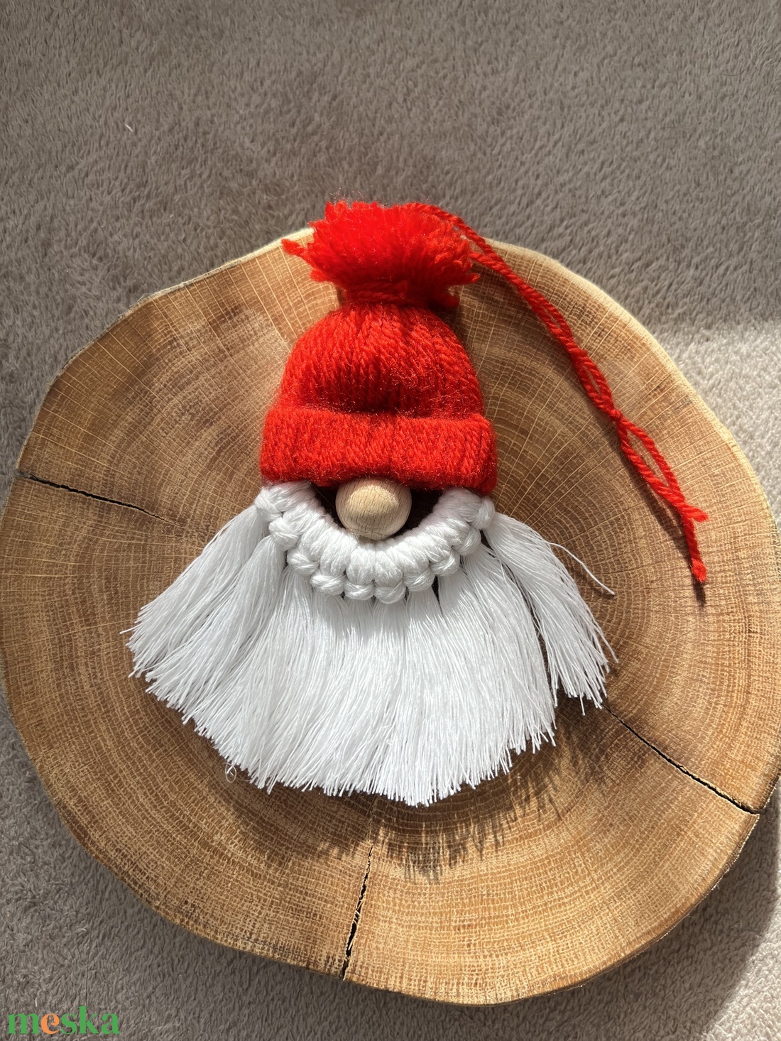 Mikulás manó - otthon & életmód - dekoráció - dísztárgy - Meska.hu