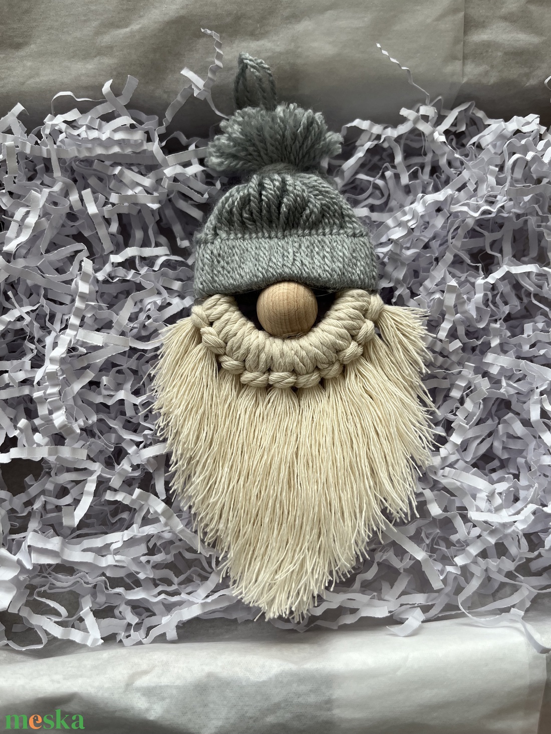 Makramé karácsonyi box - otthon & életmód - dekoráció - dísztárgy - Meska.hu Makramé karácsonyi box - otthon & életmód - dekoráció - dísztárgy - Meska.hu