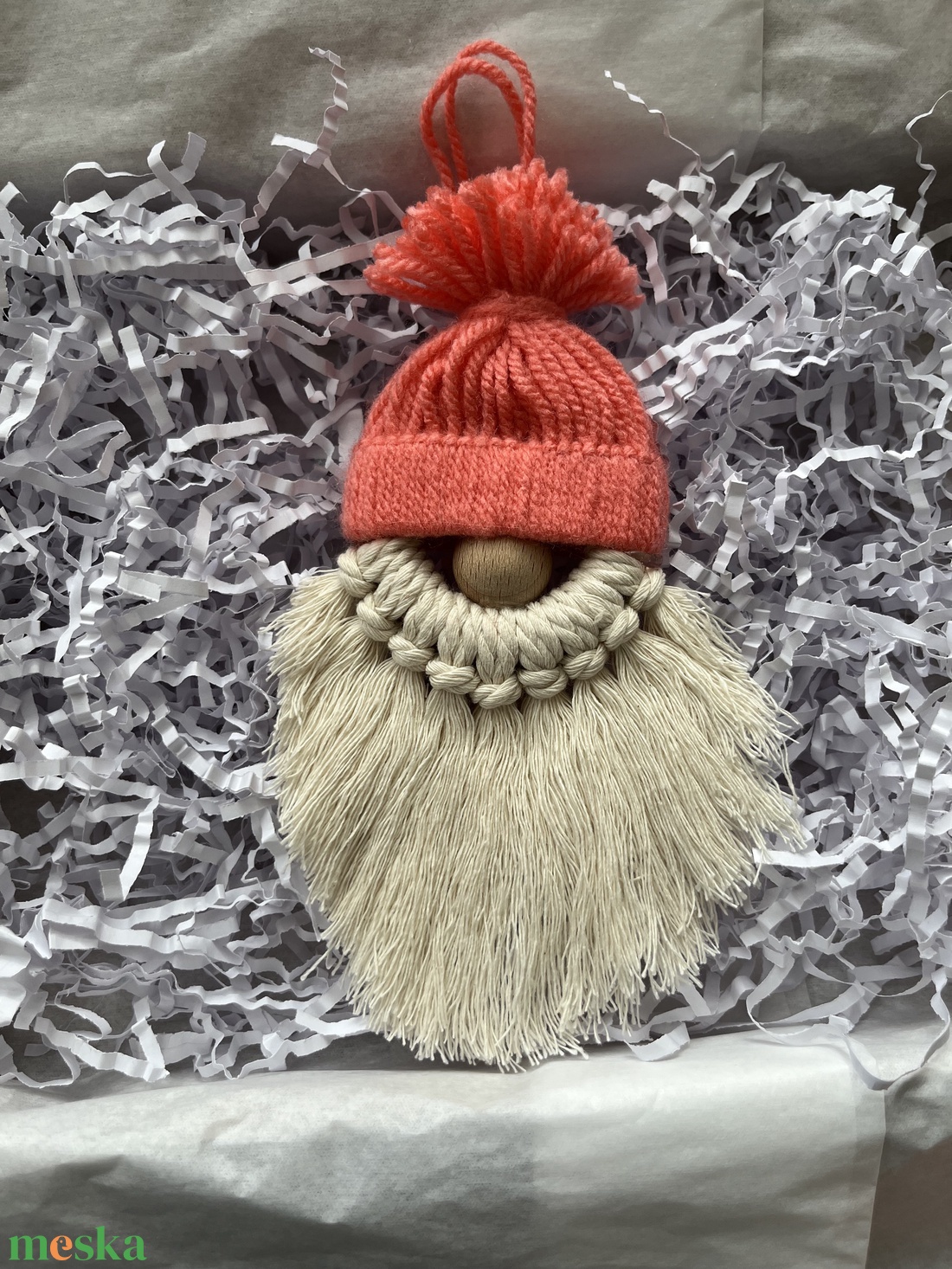 Makramé karácsonyi box - otthon & életmód - dekoráció - dísztárgy - Meska.hu Makramé karácsonyi box - otthon & életmód - dekoráció - dísztárgy - Meska.hu
