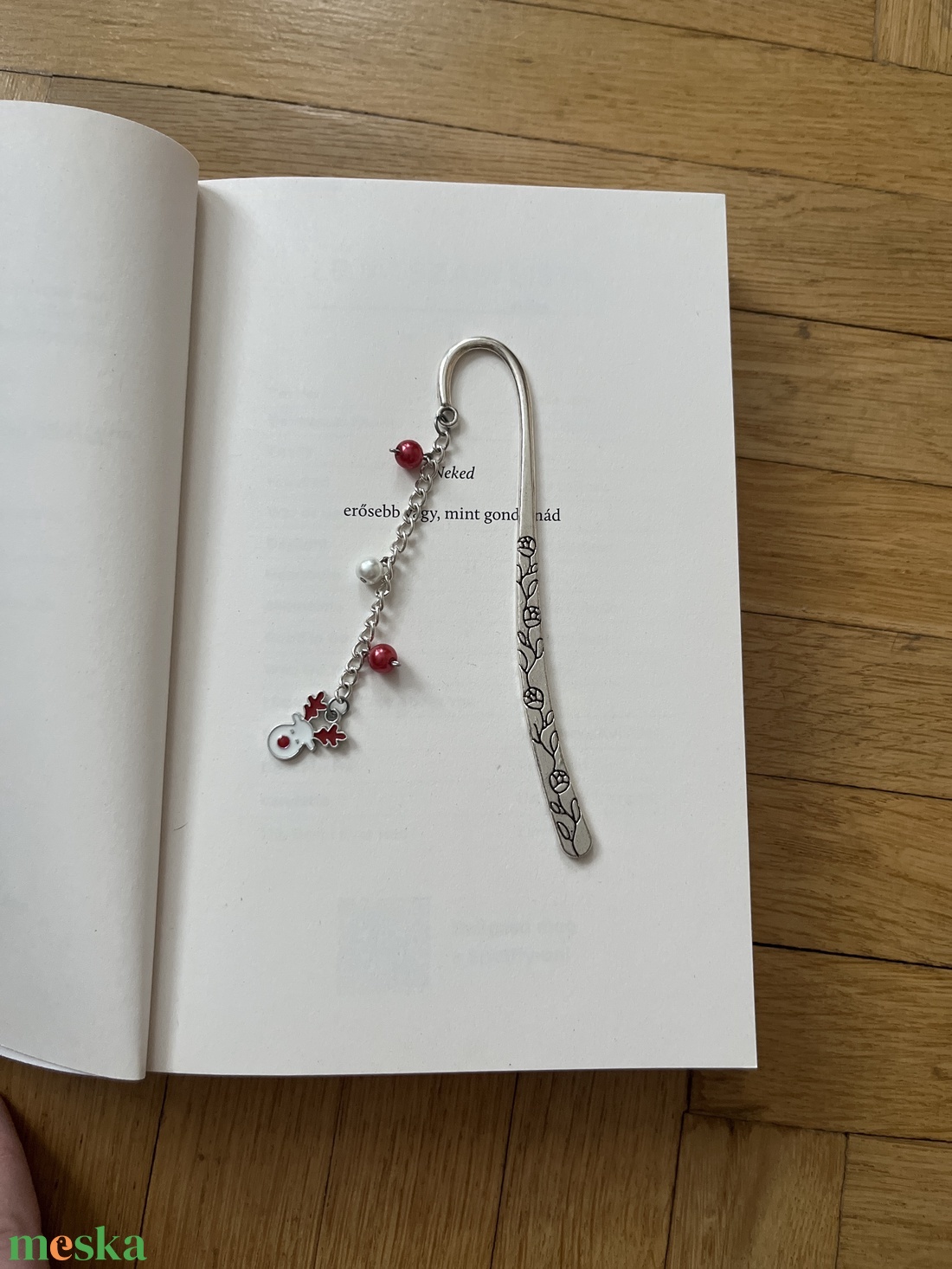 Szarvas könyvjelző - könyv & zene - könyvjelző - Meska.hu