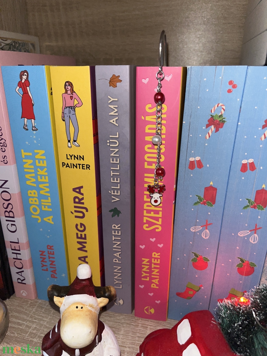 Szarvas könyvjelző - könyv & zene - könyvjelző - Meska.hu