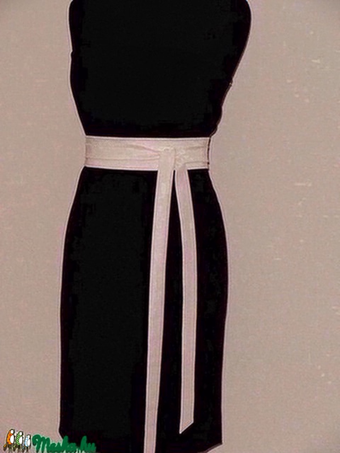 Megkötős selyemöv   -  - Meska.hu