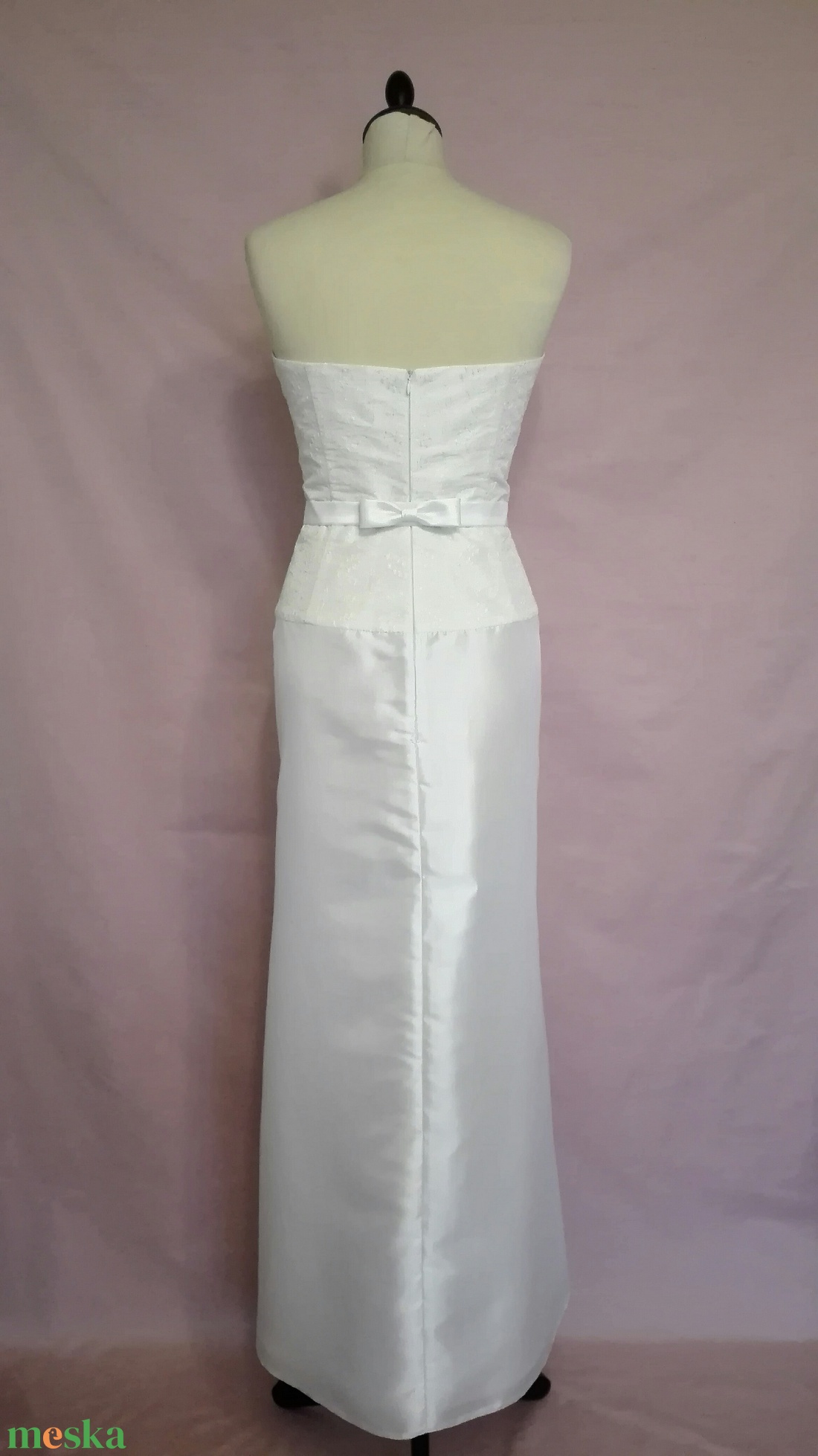 Strasszköves menyasszonyi ruha -  - Meska.hu