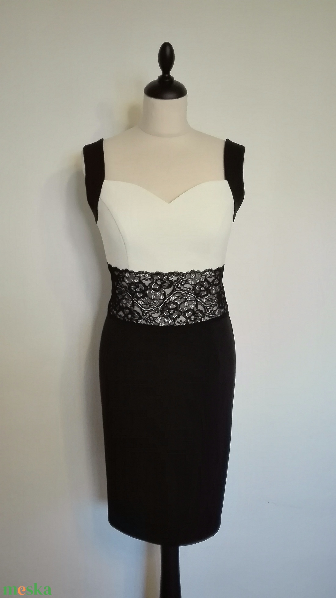 Csipkés alkalmiruha  boleróval esküvőre - ruha & divat - női ruha - alkalmi ruha & estélyi ruha - Meska.hu