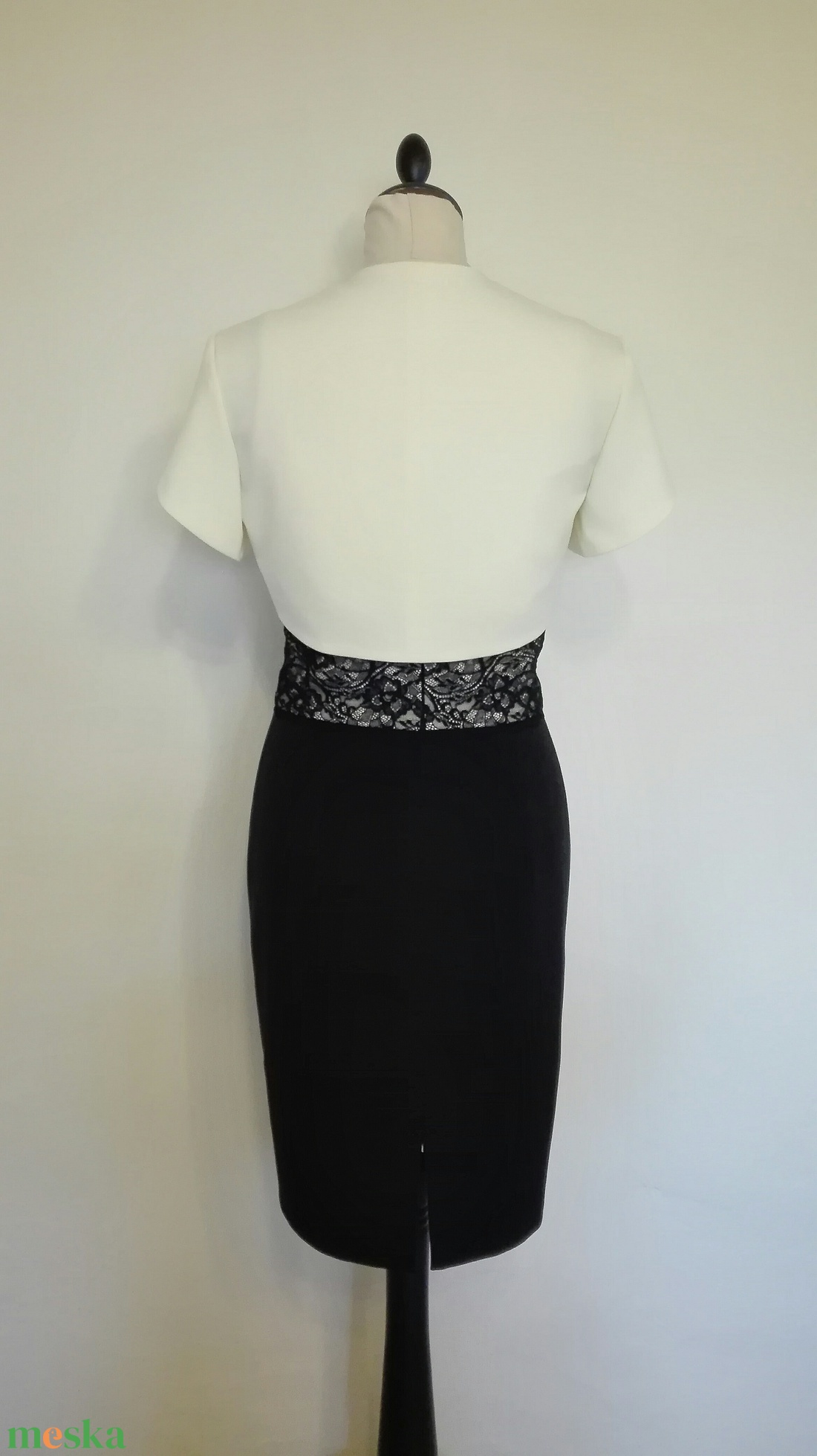 Csipkés alkalmiruha  boleróval esküvőre - ruha & divat - női ruha - alkalmi ruha & estélyi ruha - Meska.hu