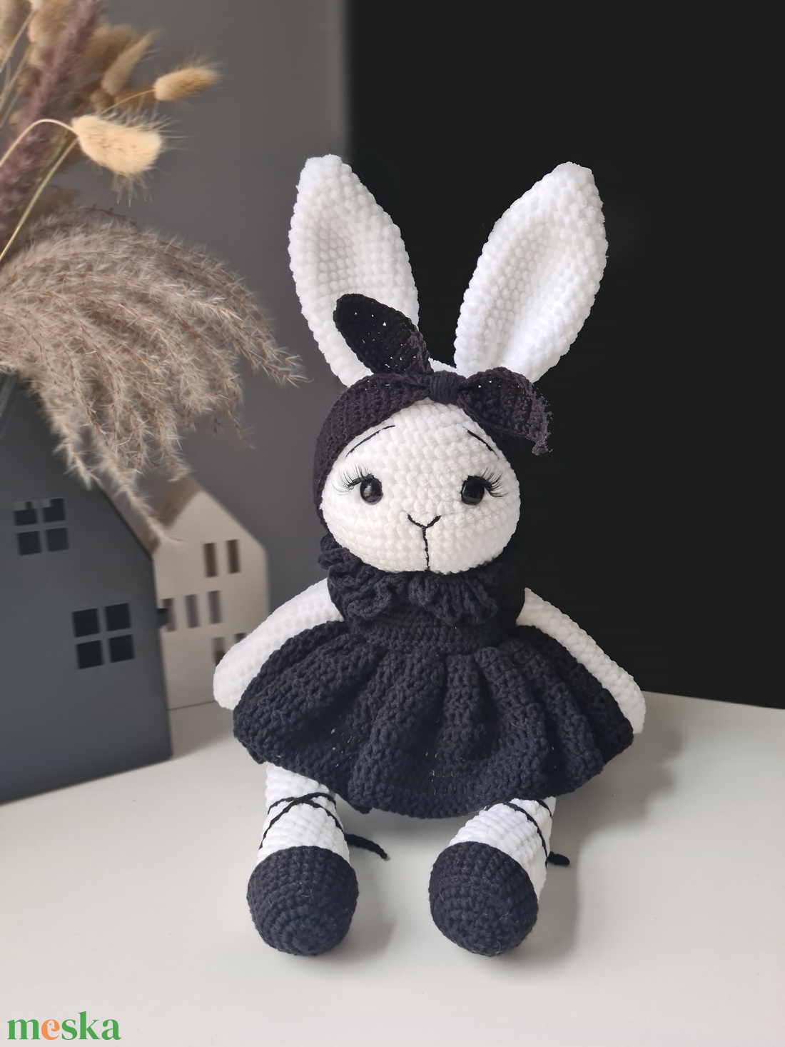 Horgolt balerina nyuszi (46cm) - játék & sport - plüssállat & játékfigura - nyuszi - Meska.hu Horgolt balerina nyuszi (46cm) - játék & sport - plüssállat & játékfigura - nyuszi - Meska.hu