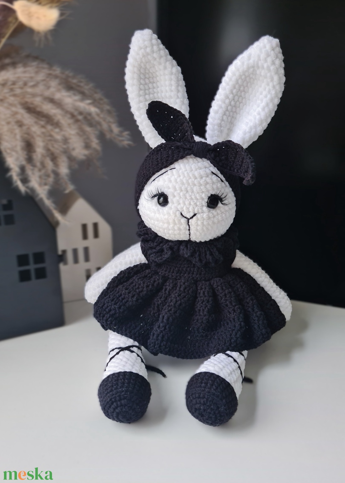 Horgolt balerina nyuszi (46cm) - játék & sport - plüssállat & játékfigura - nyuszi - Meska.hu Horgolt balerina nyuszi (46cm) - játék & sport - plüssállat & játékfigura - nyuszi - Meska.hu